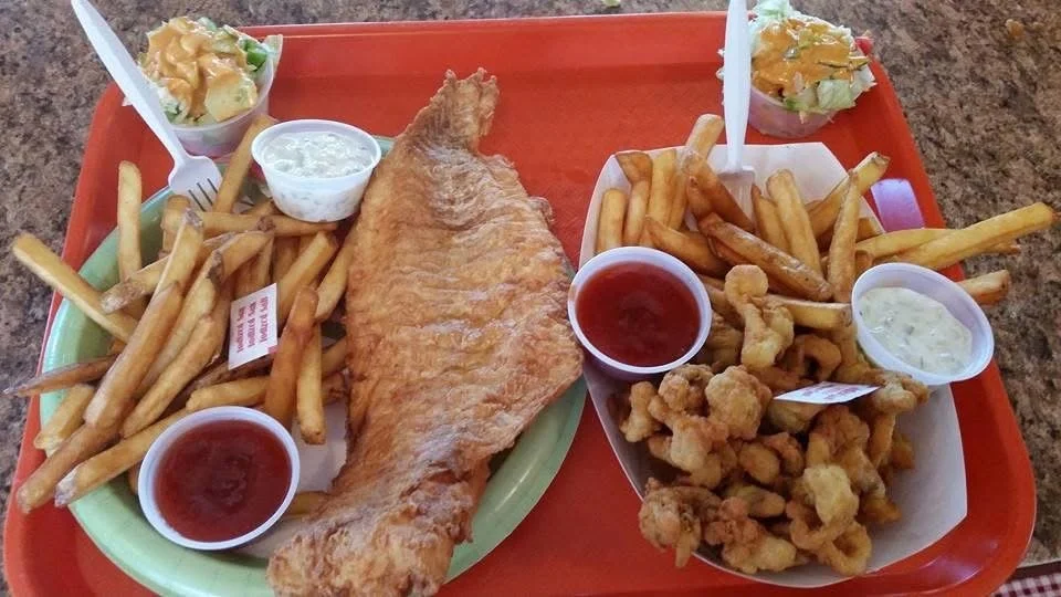Fried seafood favorites