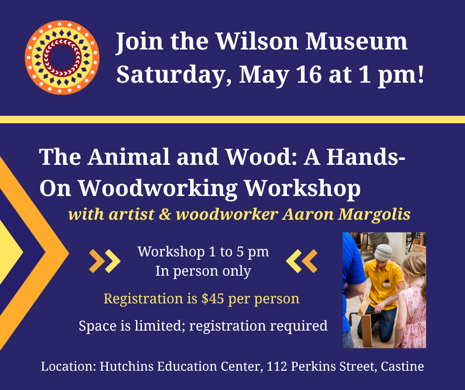The Animal and Wood: A Hands-On Woodworking Workshop