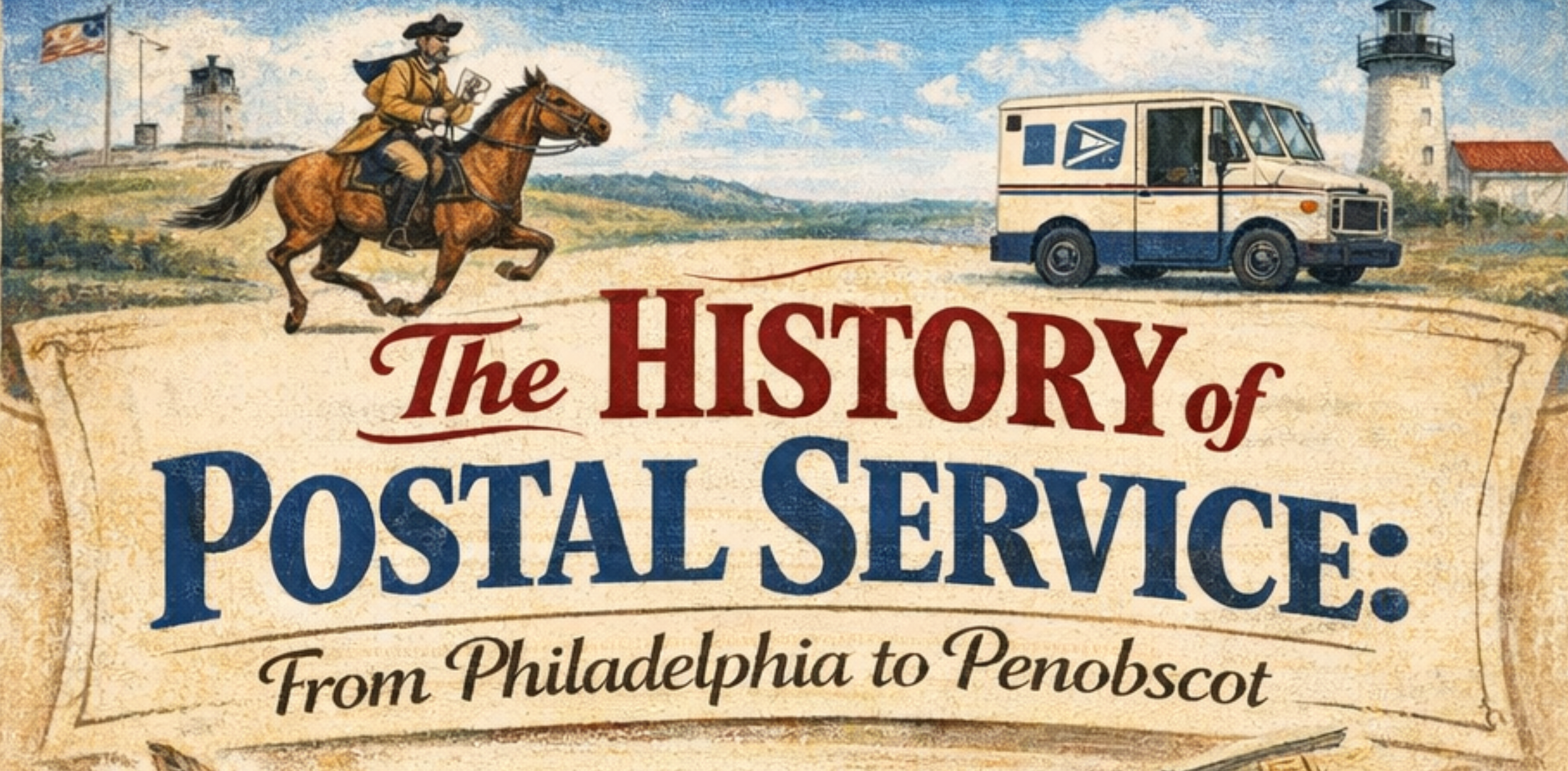 The History of Postal Service, from Philadelphia to Penobscot