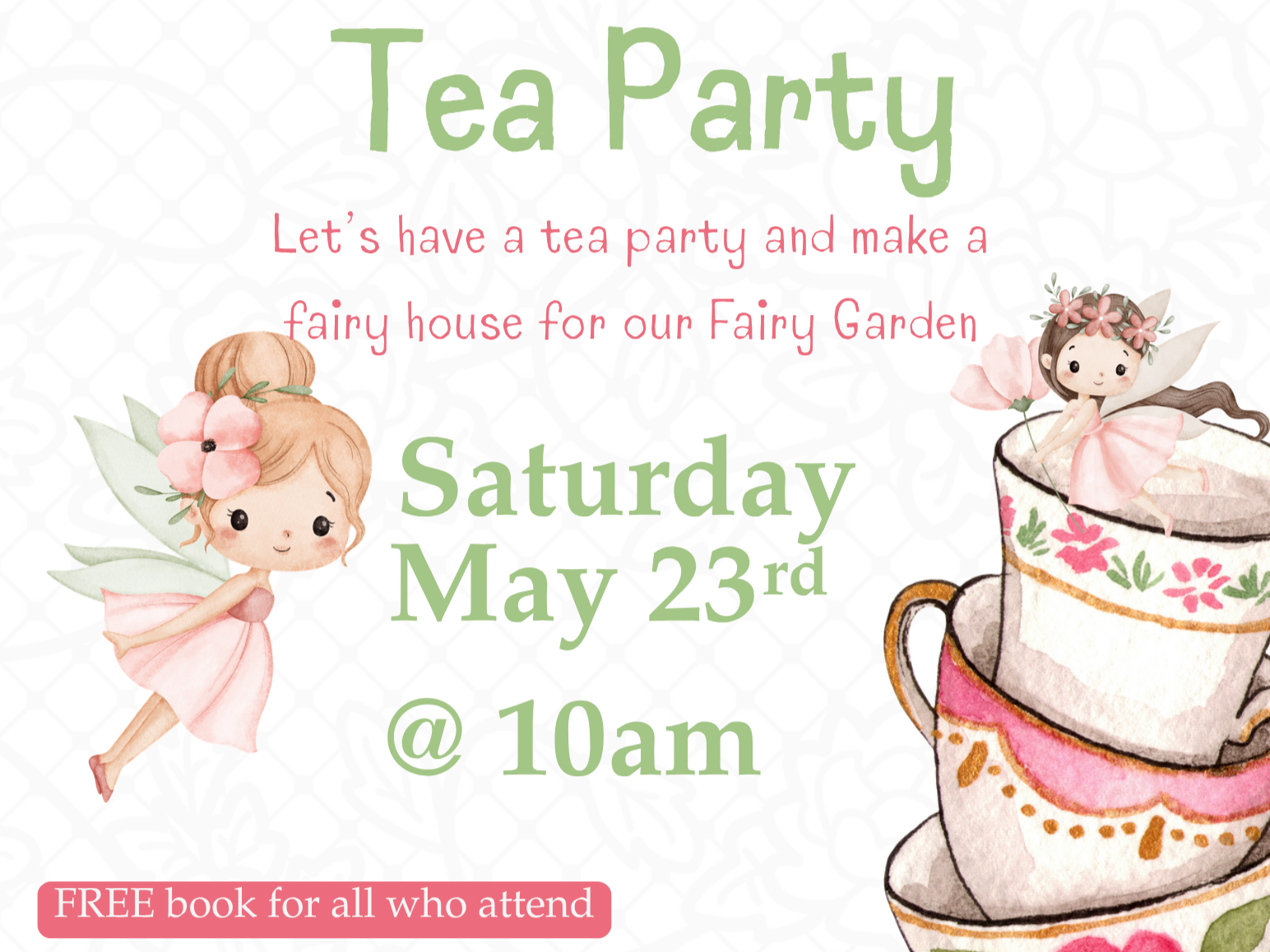 Fairy Garden Tea Party