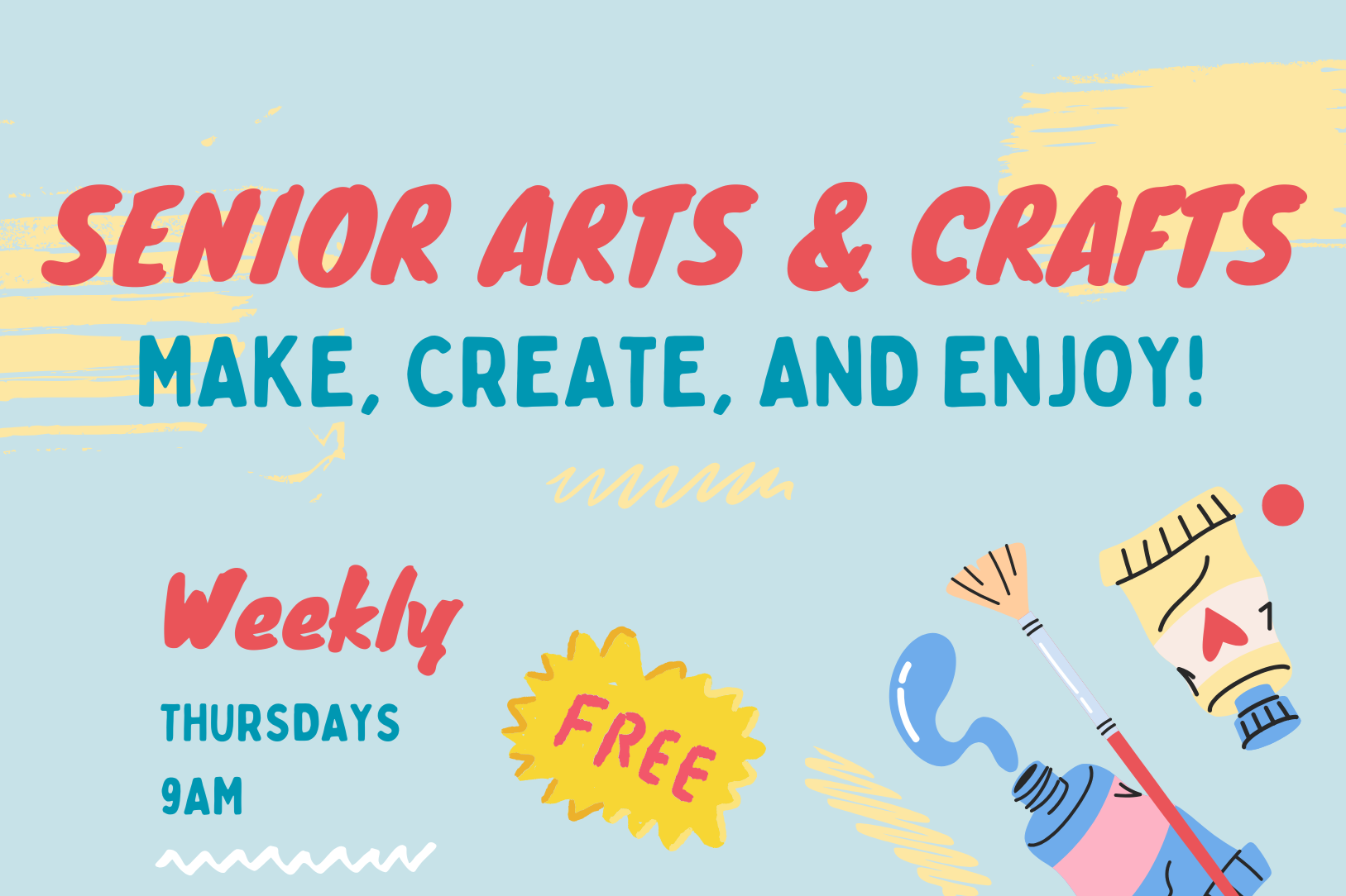 Senior Arts & Crafts @ Island Community Center