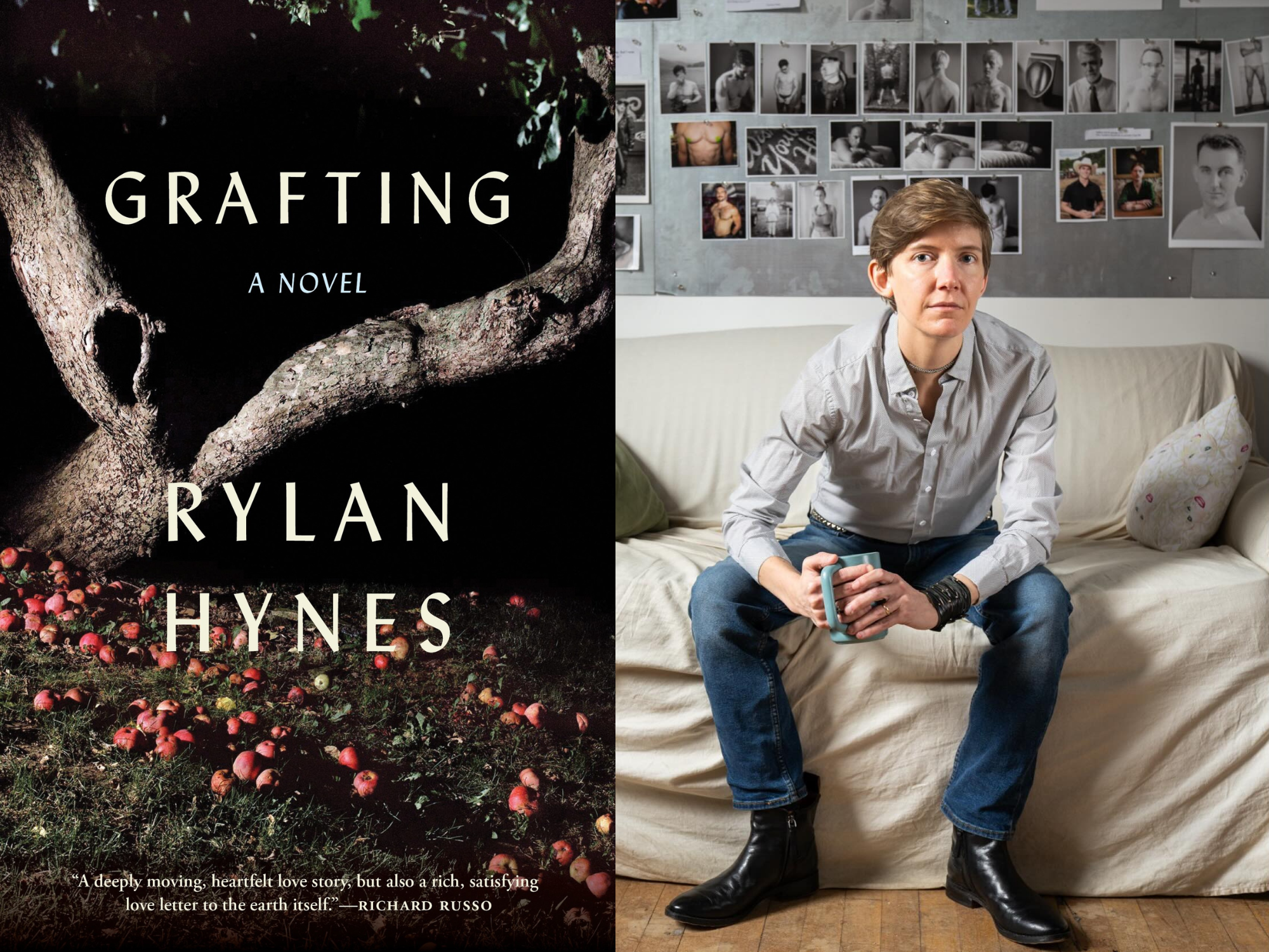 Author Rylan Hynes in conversation with Bill Carpenter