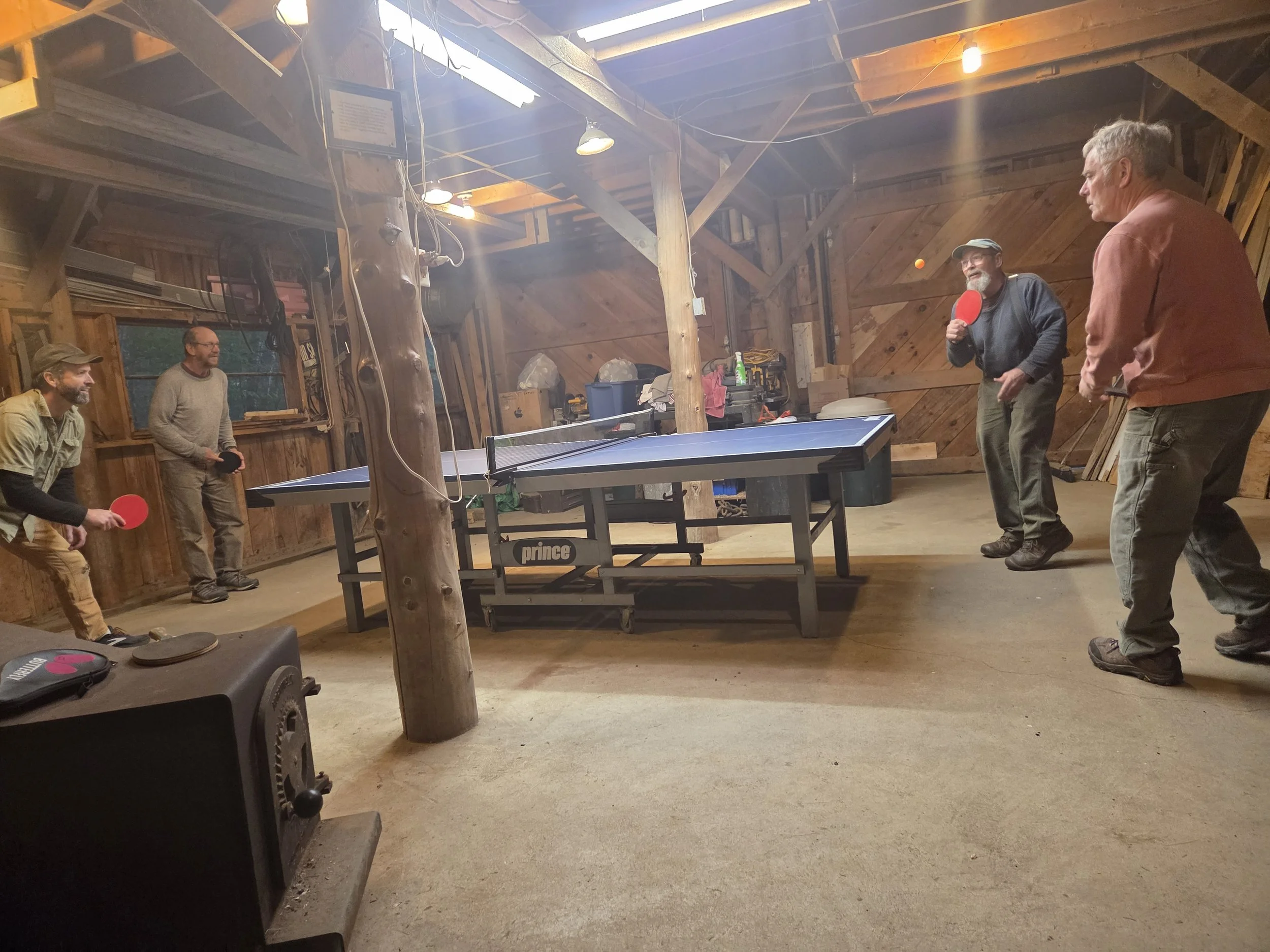 A ‘ping-pong palace’ in Penobscot