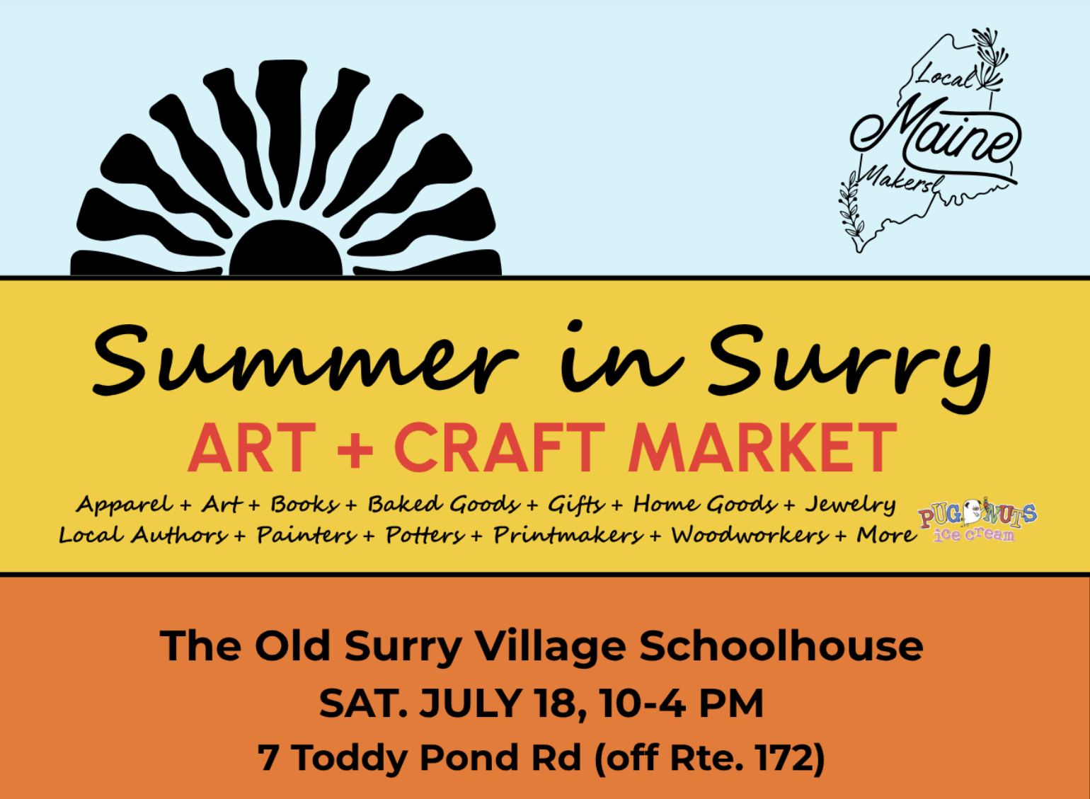 Summer in Surry, Art + Craft Market