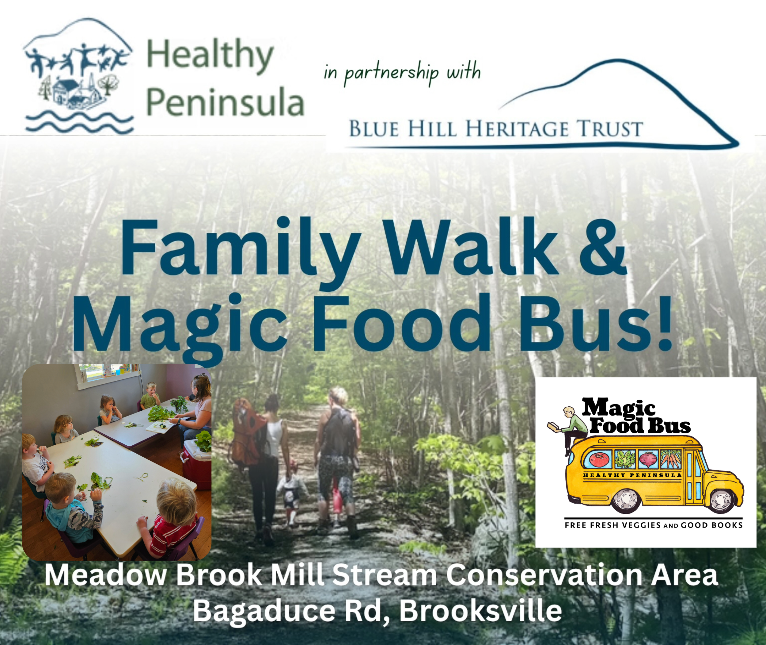 Family Nature Walk and Magic Food Bus