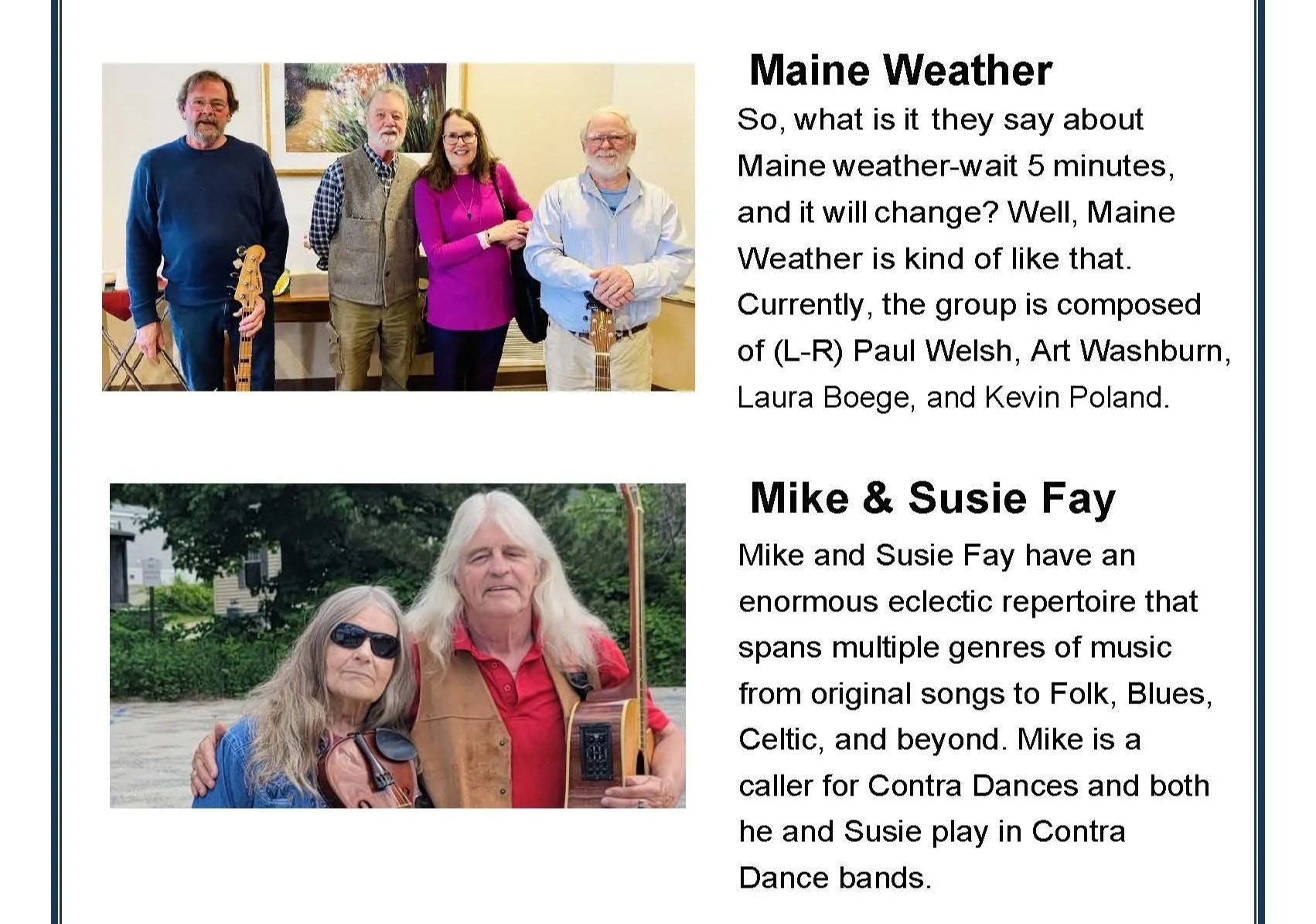 Double Bill at Dolly’s Coffeehouse