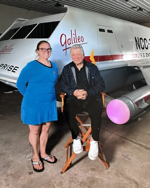 U-TURN: A reporter meets her Star Trek hero
