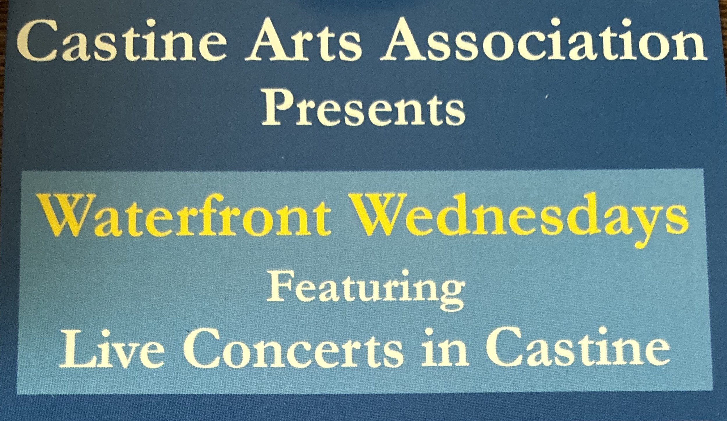 Waterfront Concert in Castine