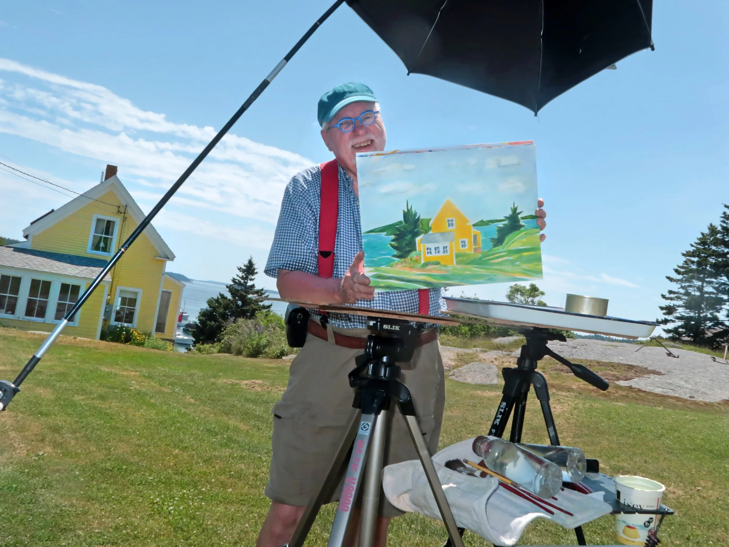 Art in action: BHPL fundraiser showcases local artists