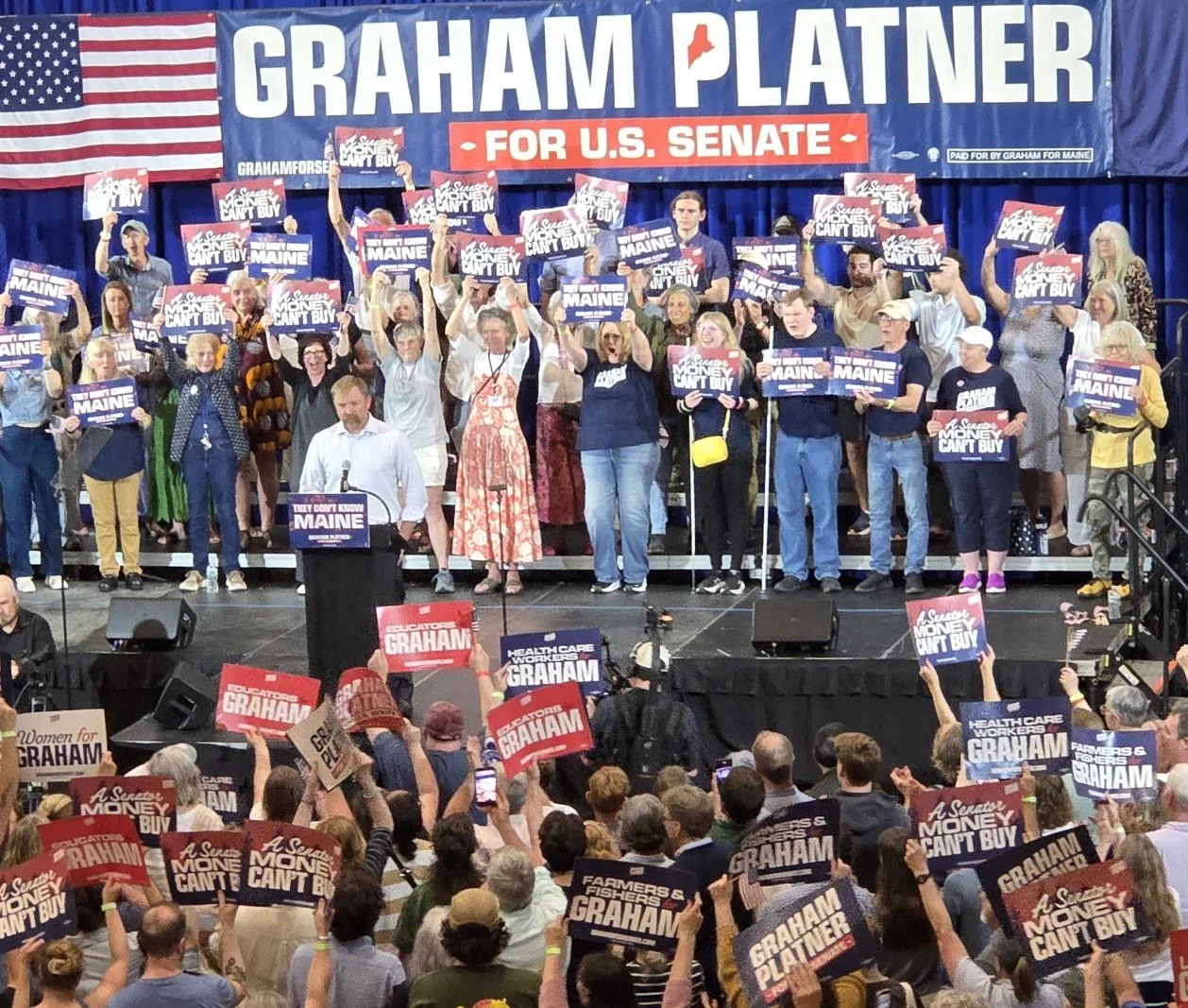Gloom sets in for Platner supporters