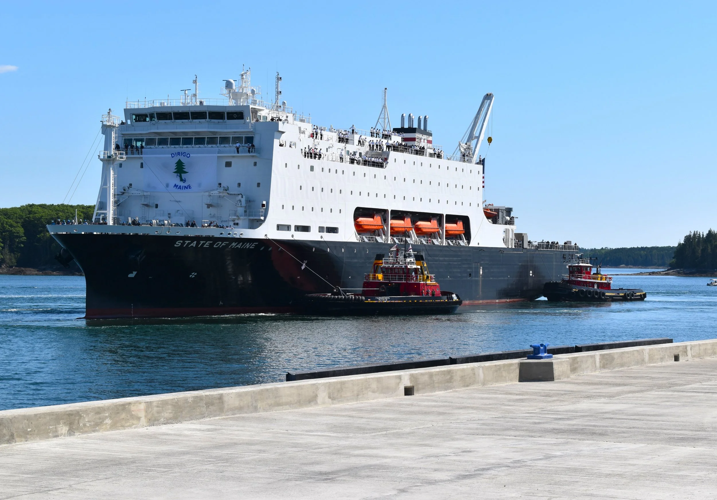 MMA’s new training ship arrives in Castine