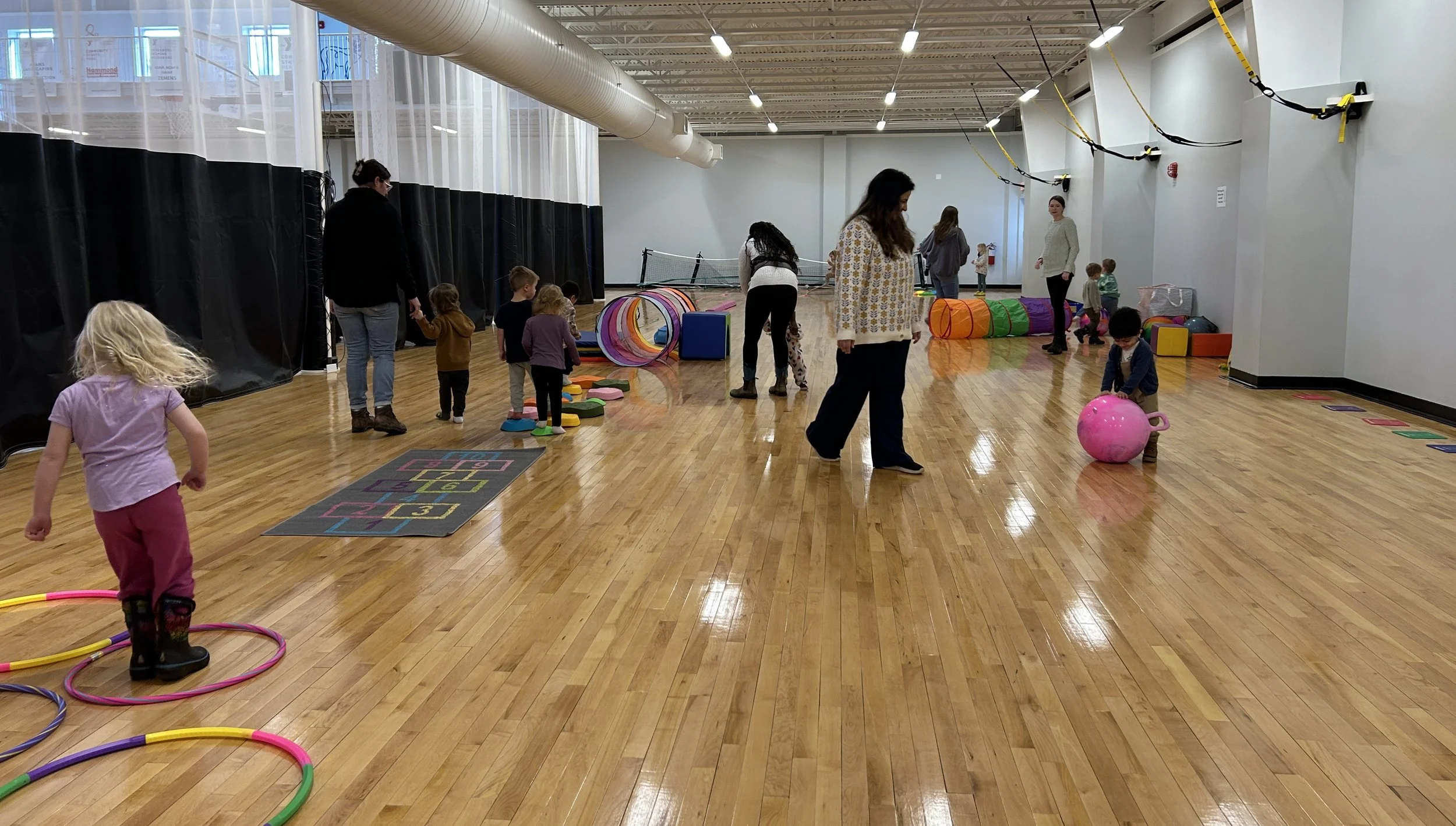 Storytime and Open Gym at the Blue Hill YMCA