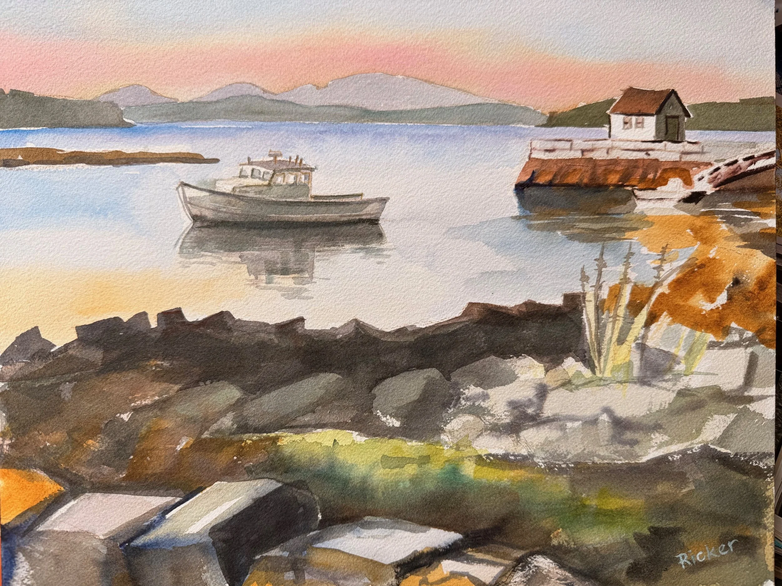 Slaven's Wharf, Penny Ricker