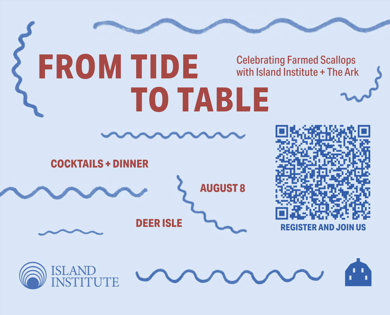 From Tide to Table: Celebrating Farmed Scallops with Island Institute + The Ark