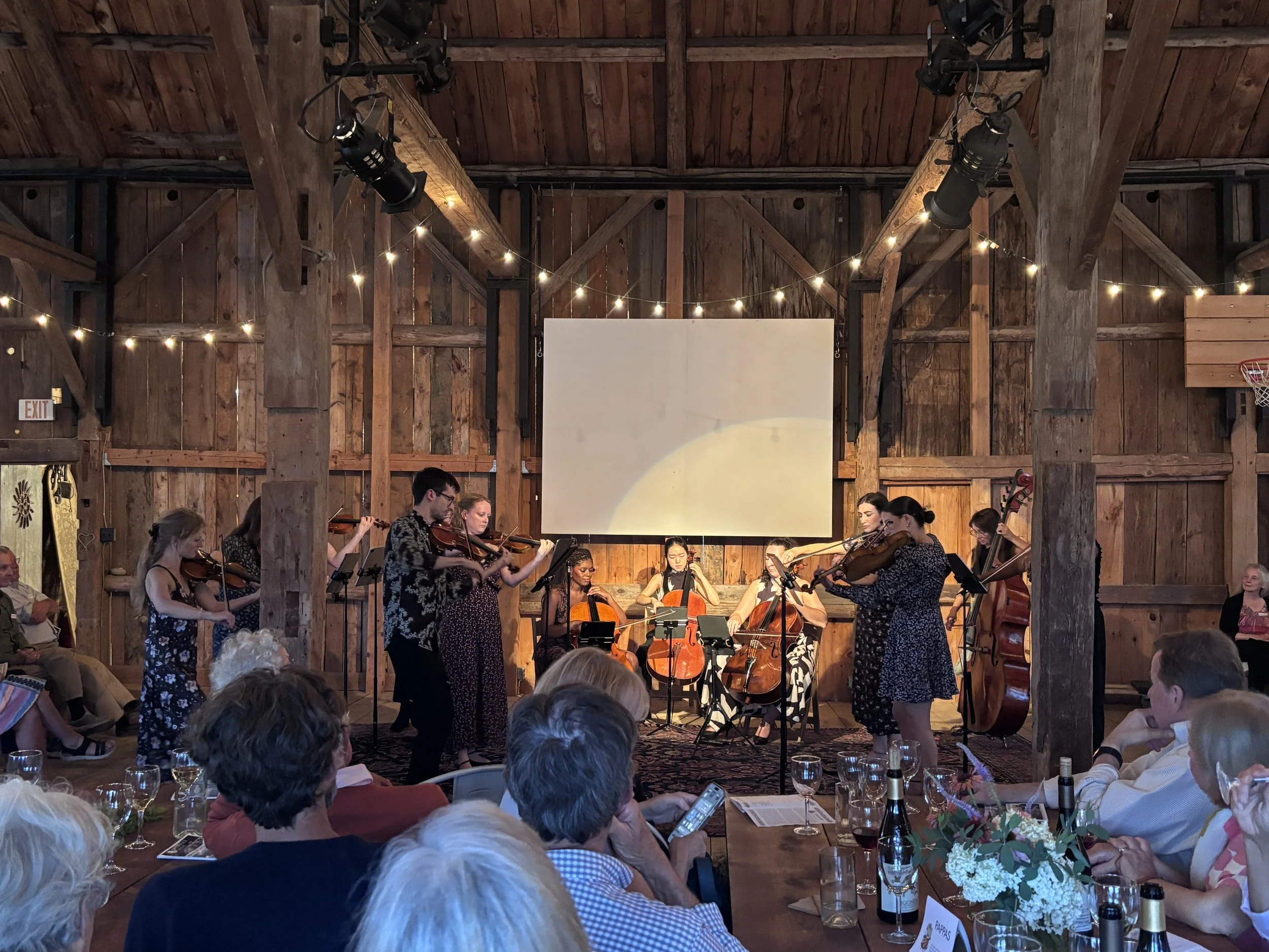 Portland string ensemble fills barn to the rafters with ‘Serenades’