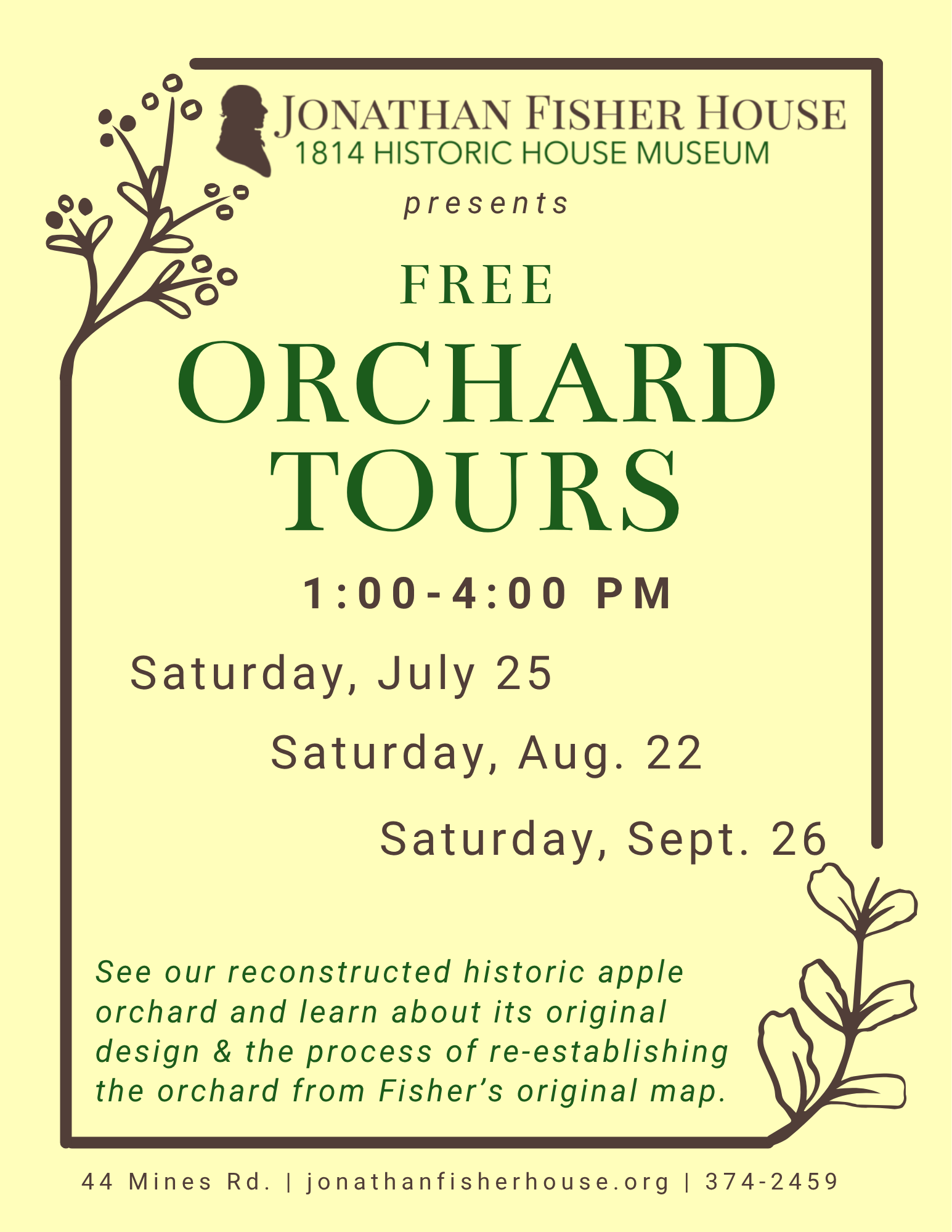 Historical Orchard Tours