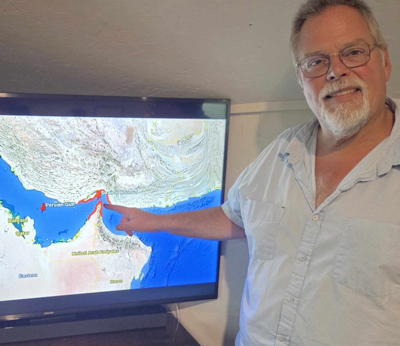 Local sea captain guides tanker to safety through Strait of Hormuz