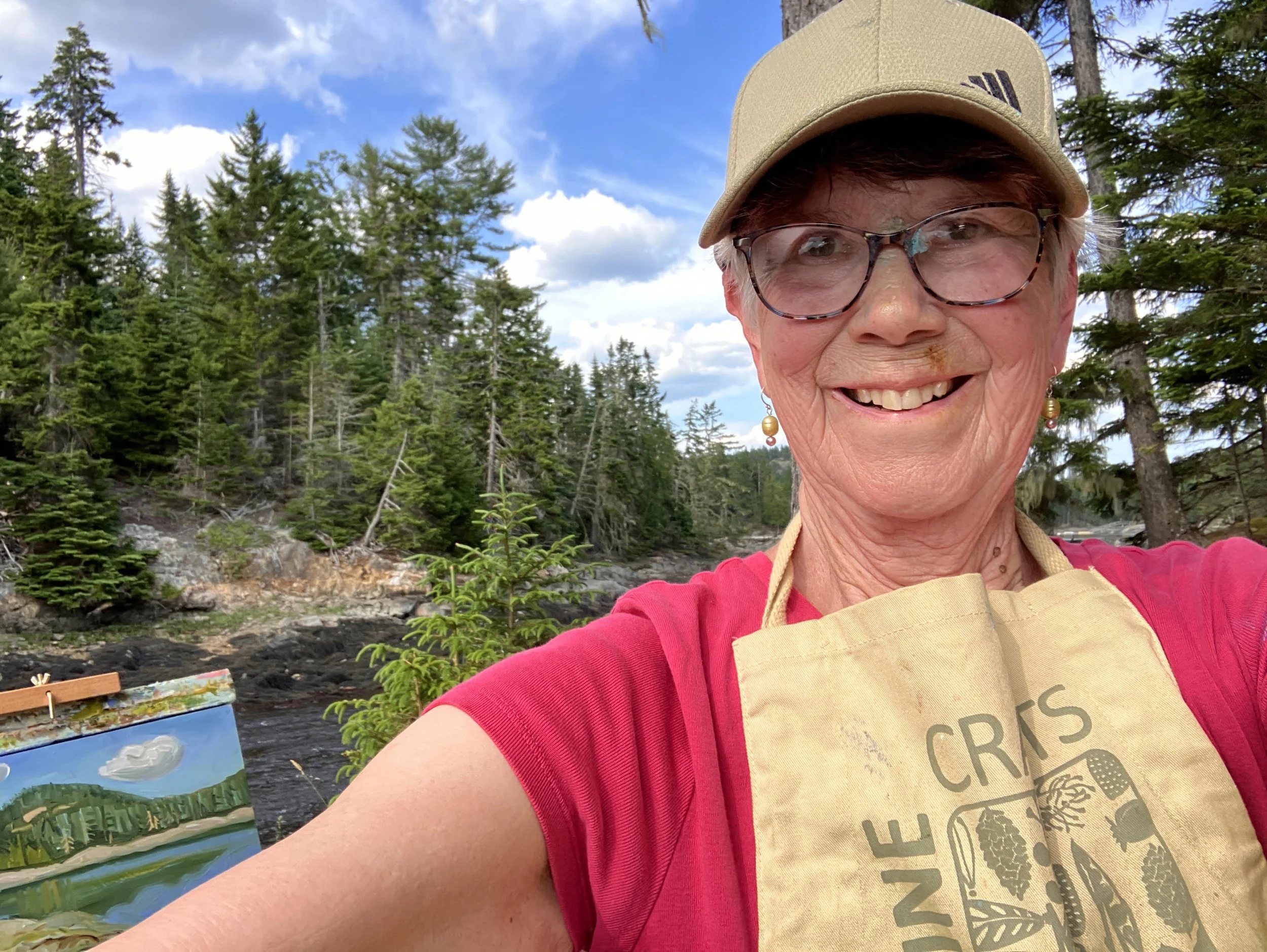 Plein Air Painting with Watercolor and Oils - Leslie Anderson