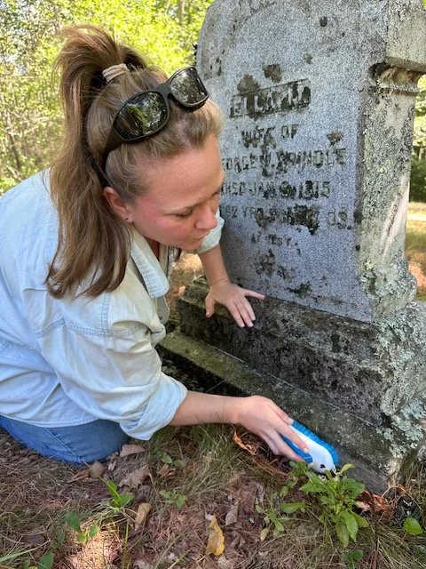 Local woman cleans hundreds of gravestones for free to preserve history