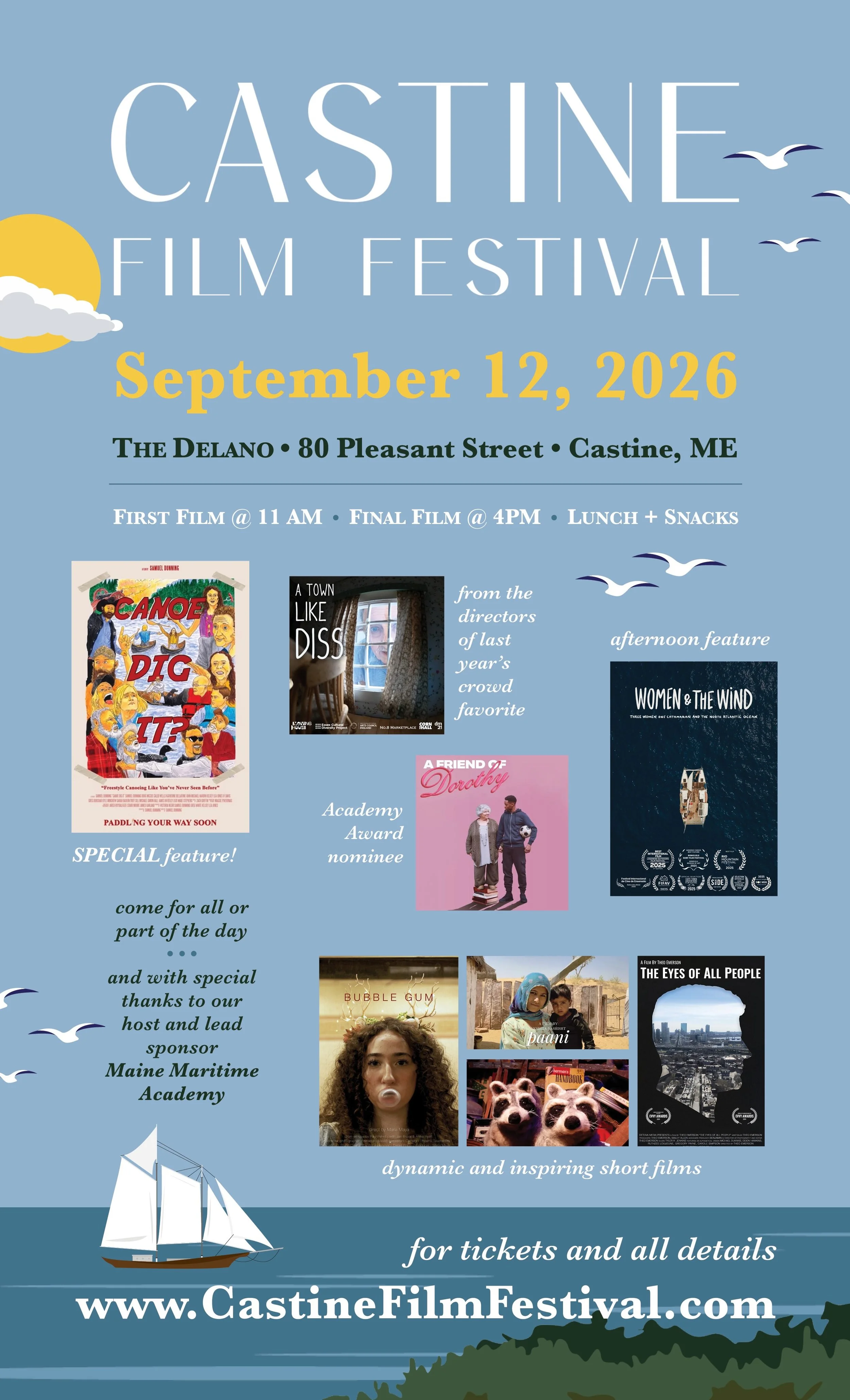 Castine Film Festival announces lineup