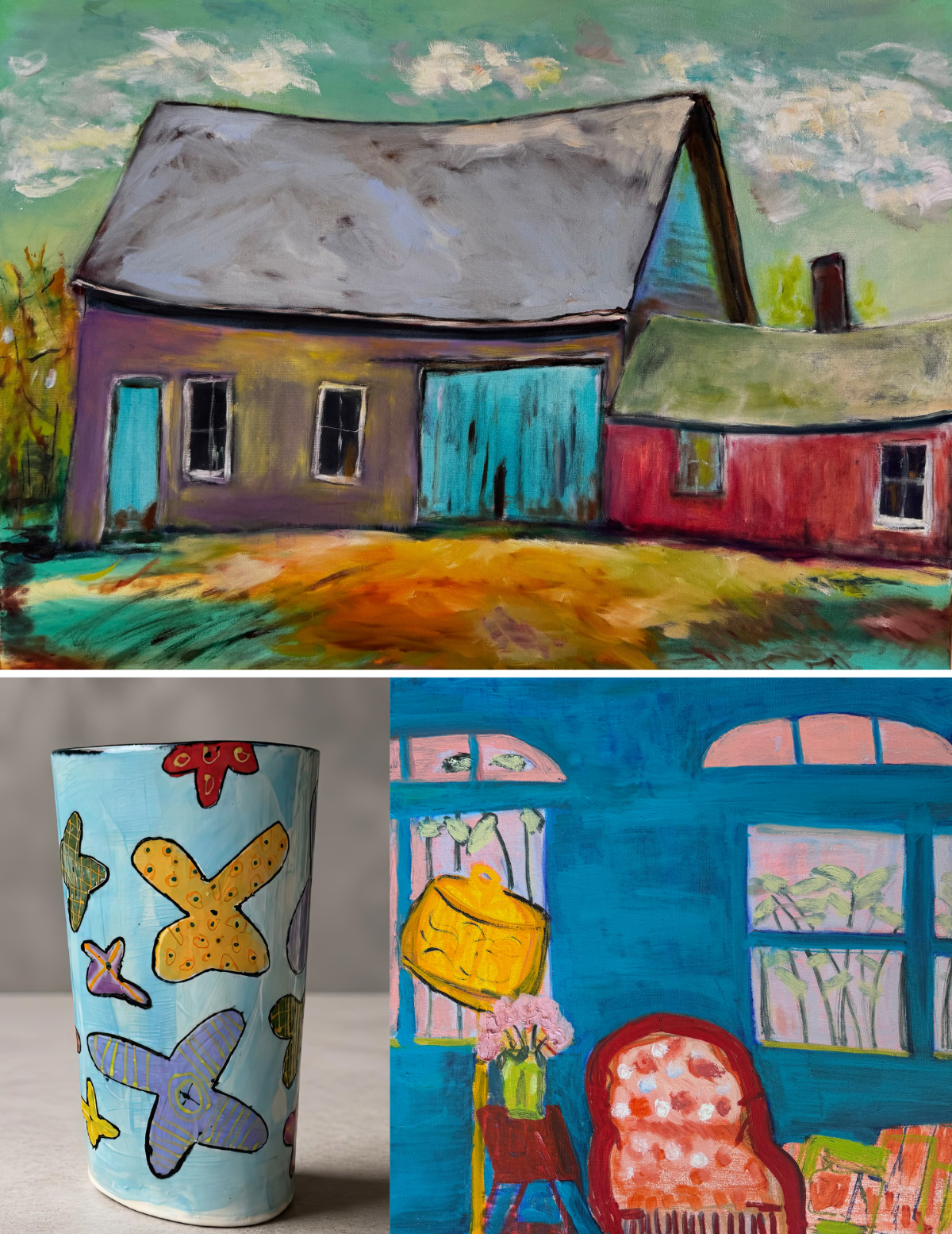 Art Reception for Colors! By Jill Finsen, Walter Smalling, and Susan Finsen