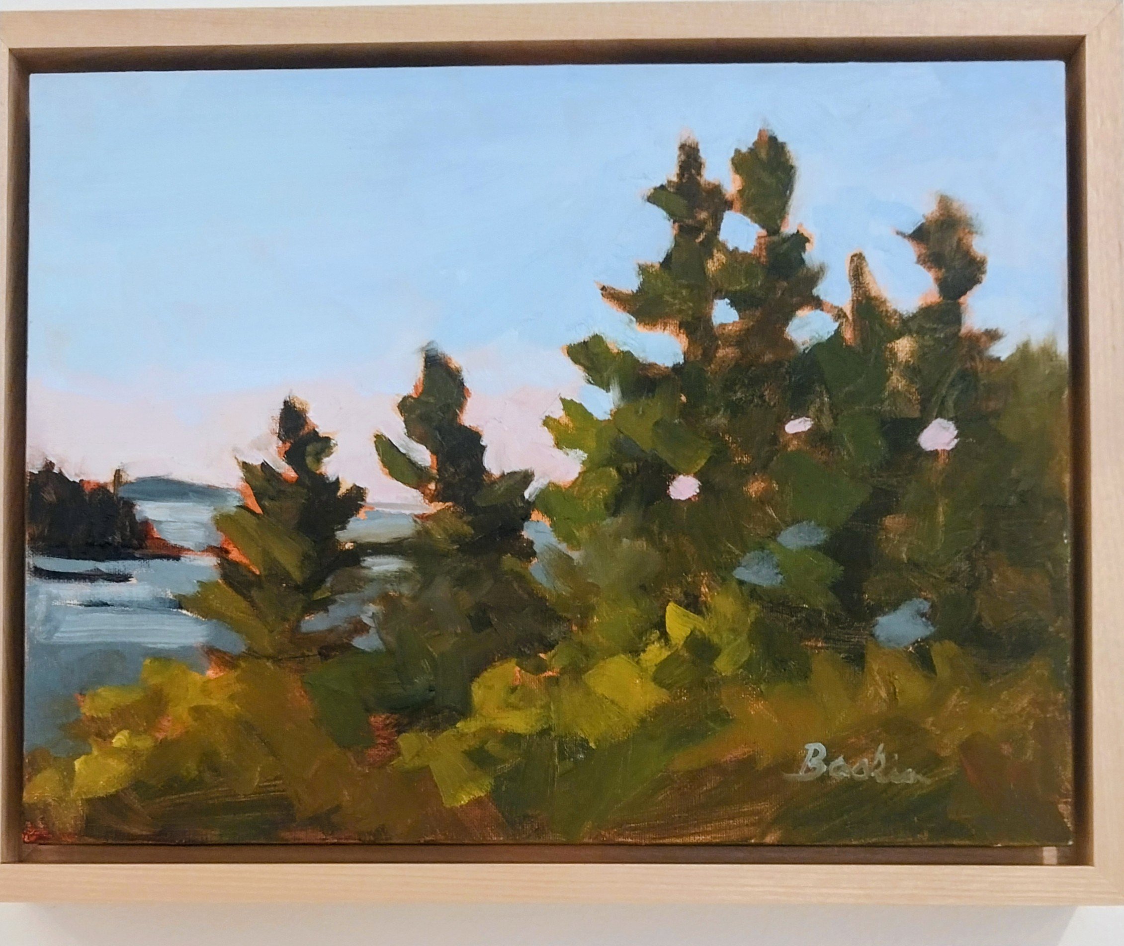 Spindly Pines#1 by Sarah Baskin  