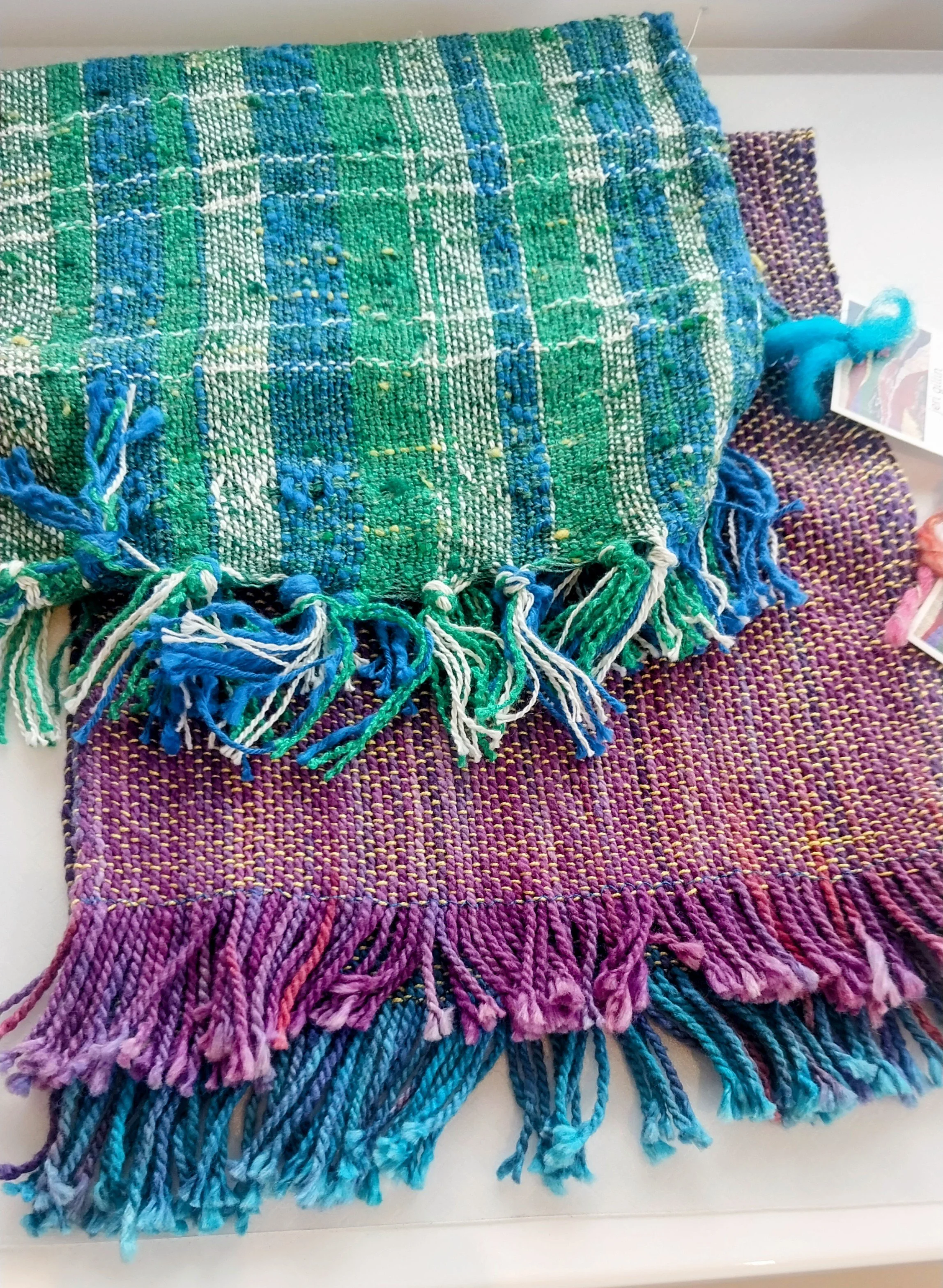 Weavings by Jeri Gillin