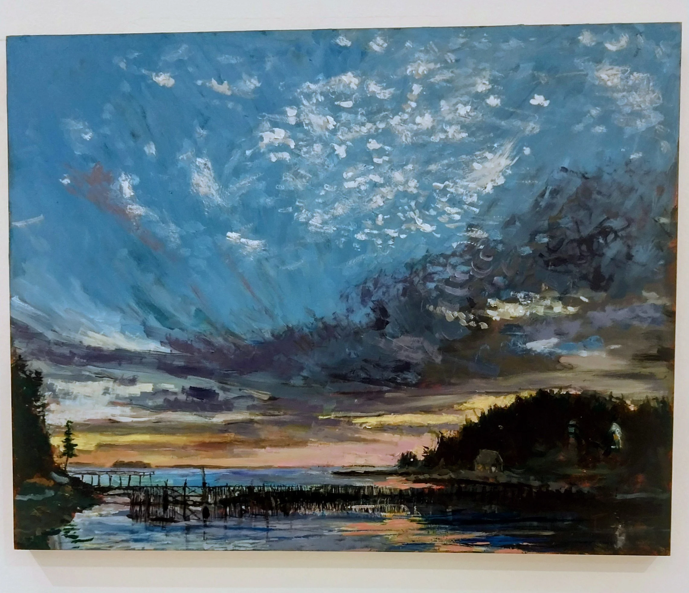 A ‘suitcase sized’ art show in Deer isle