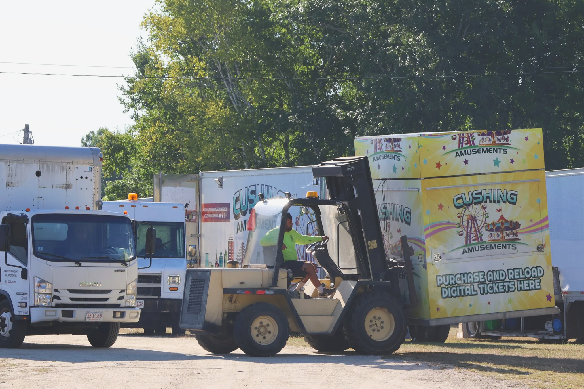 Blue Hill Fair in its final stages of preparation