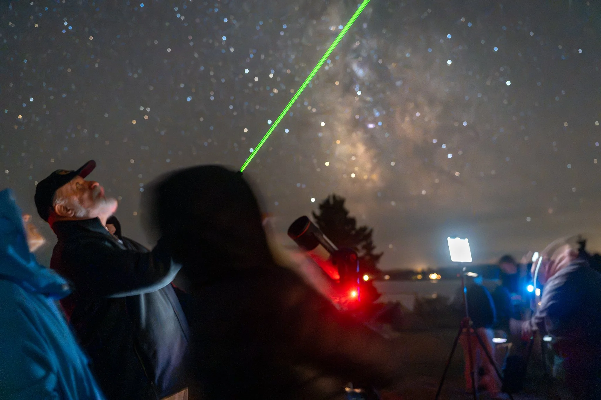 Millions of stars show up for the Dark Sky Maine party