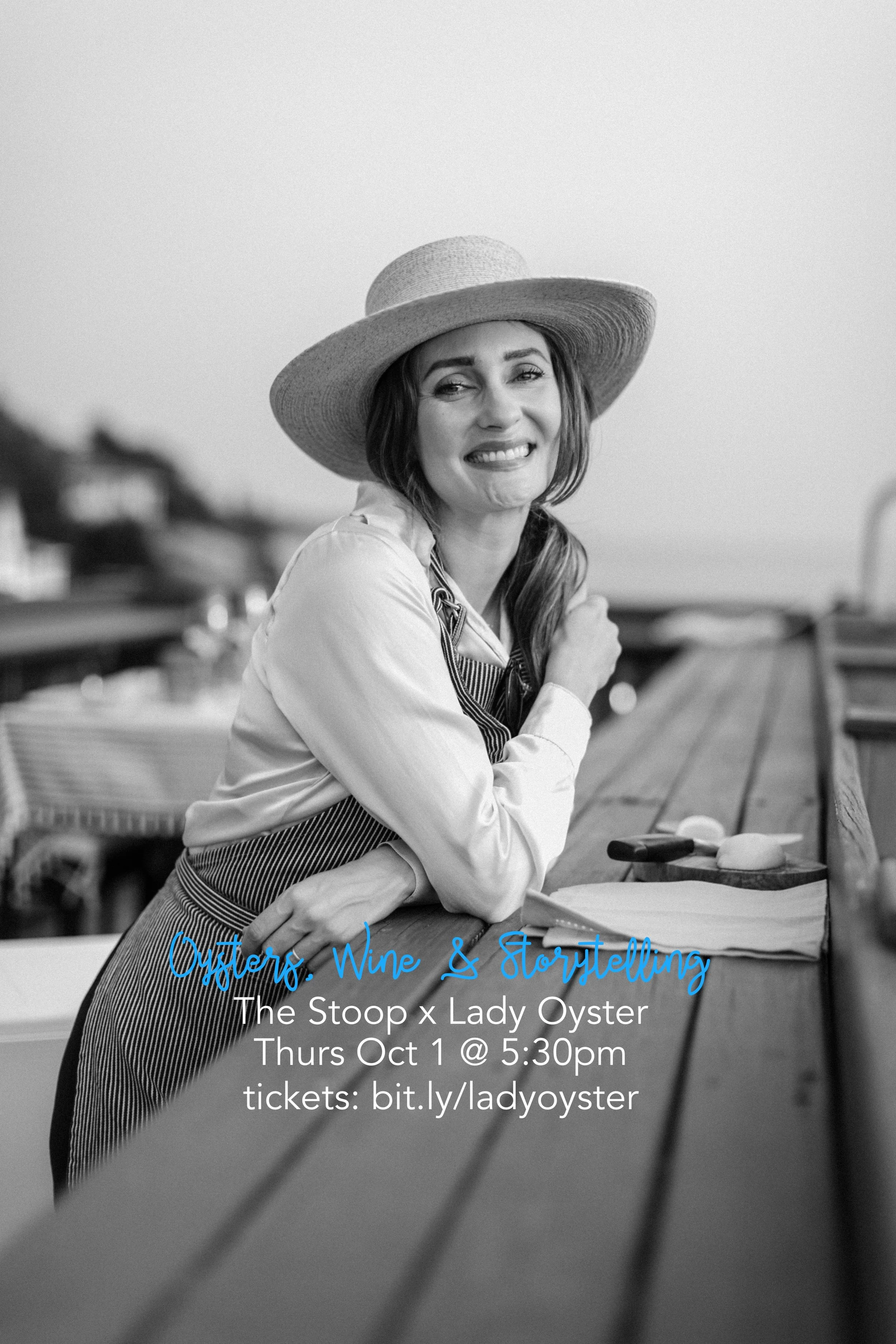 Oysters, Wine & Storytelling