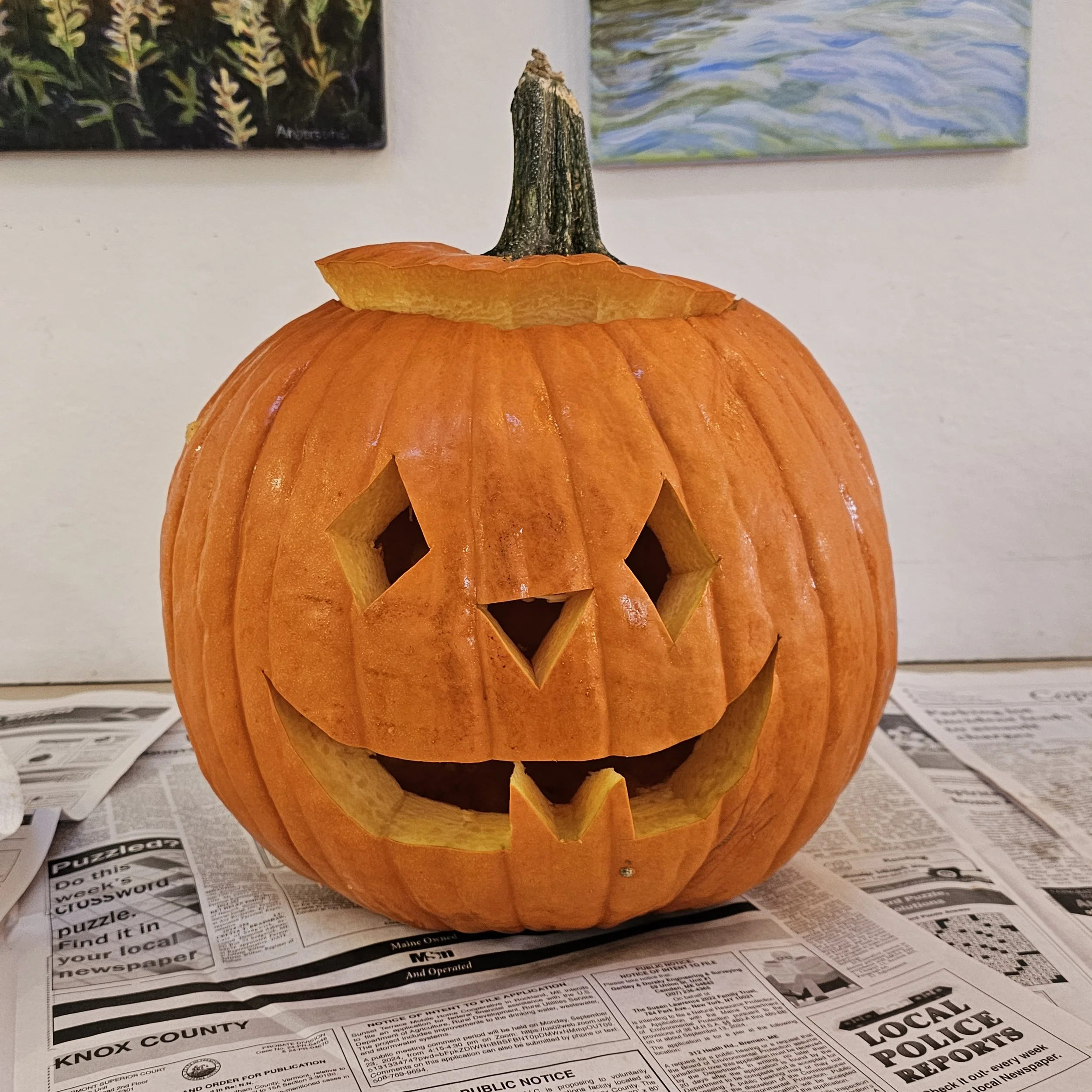Pumpkin Carving with the Blue Hill Heritage Trust and Healthy Peninsula