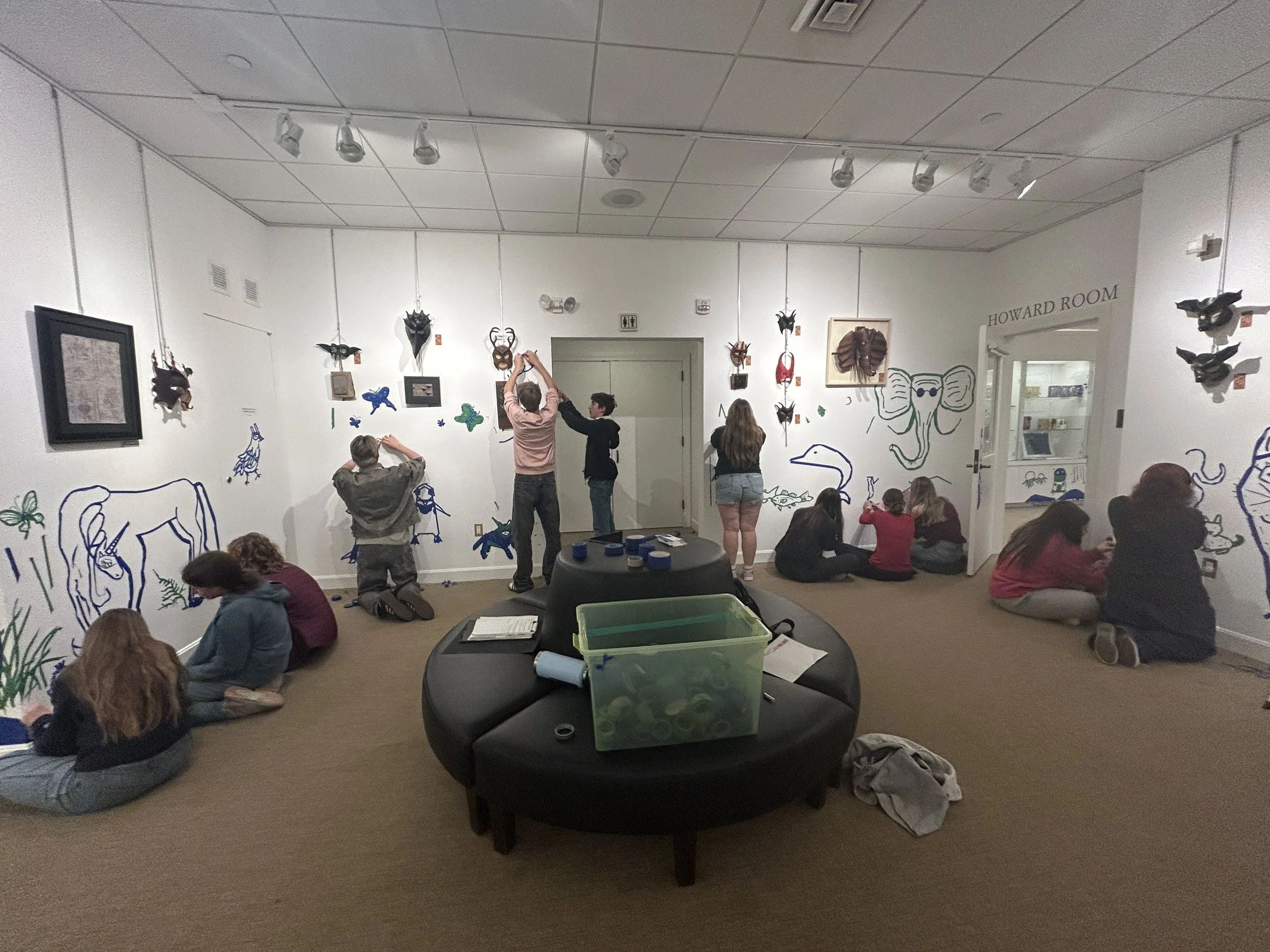 Tape Art Workshop w/Michael Townsend and Leah Smith