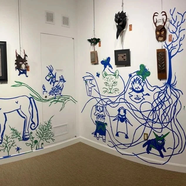 New murals to be taped along library walls