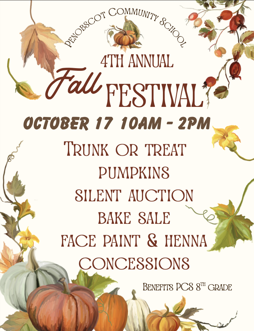 4th annual Penobscot Community School Fall Festival