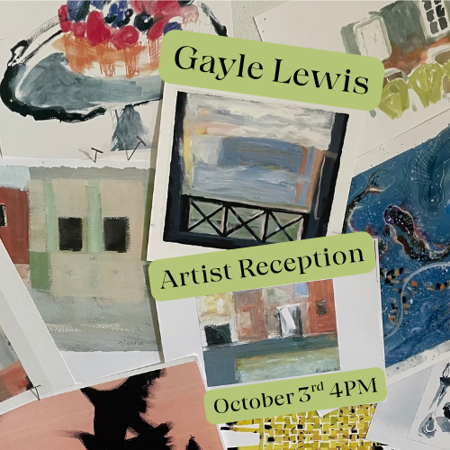 Gayle Lewis Art Reception