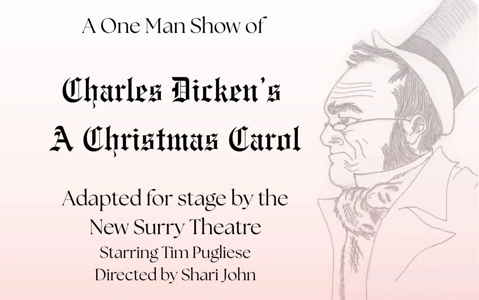 BCC Presents: A One Man Show Charles Dicken’s Christmas Carol