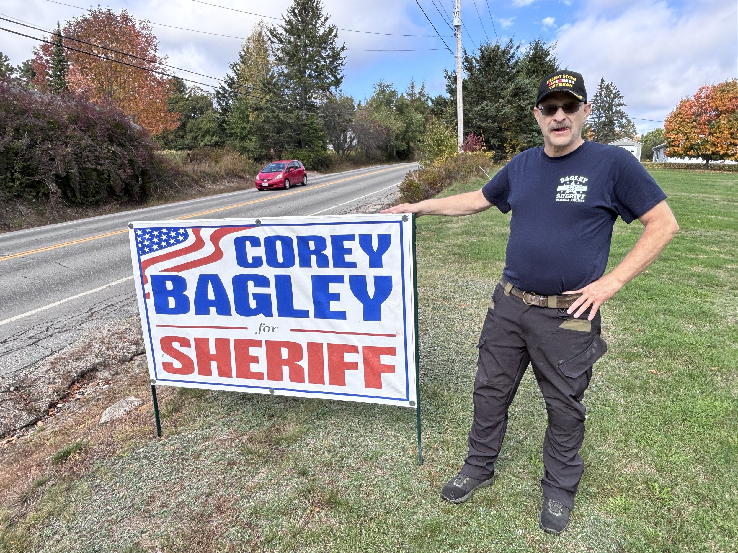 Blue Hill man alleges sheriff intimidation over sign
