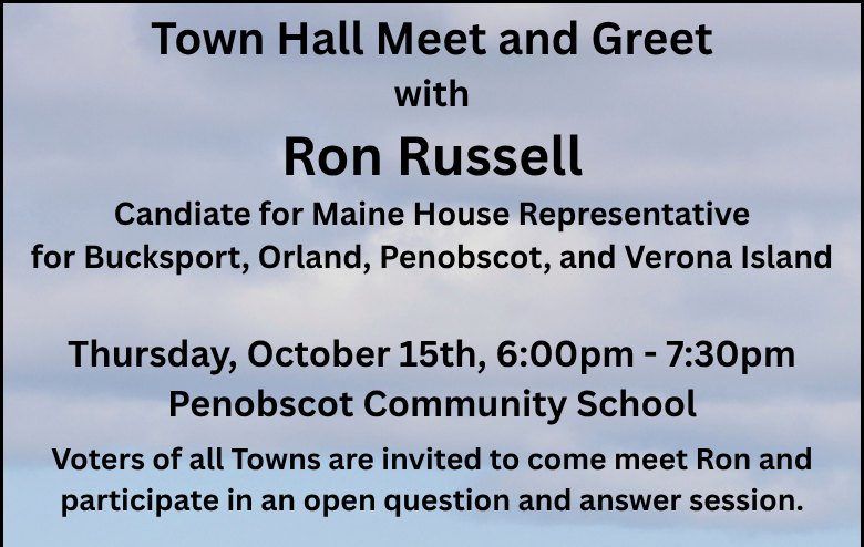Town Hall Meet and Greet with Ron Russell
