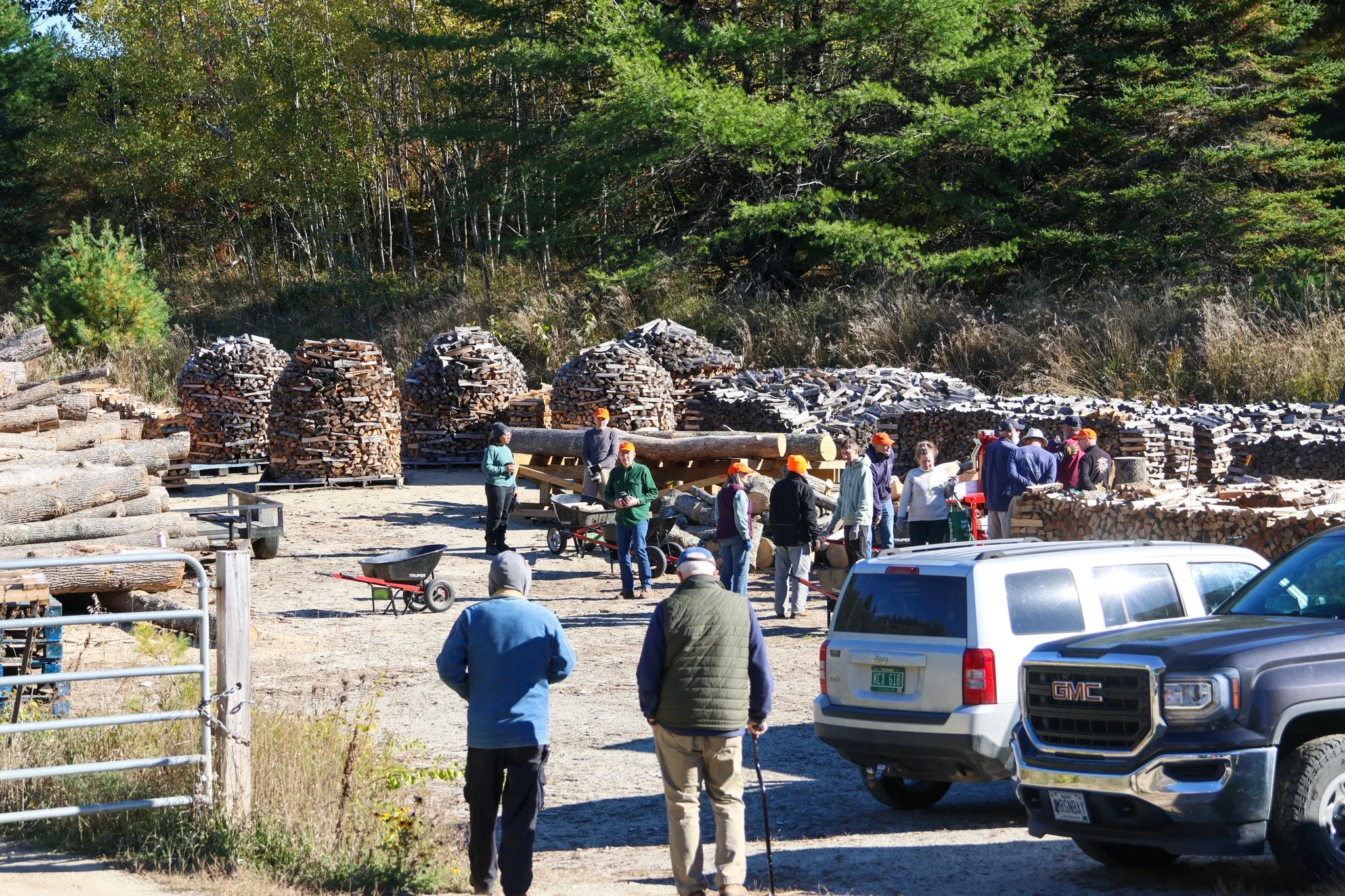 GOOD WORKS: Two wood banks to donate 115 cords this winter