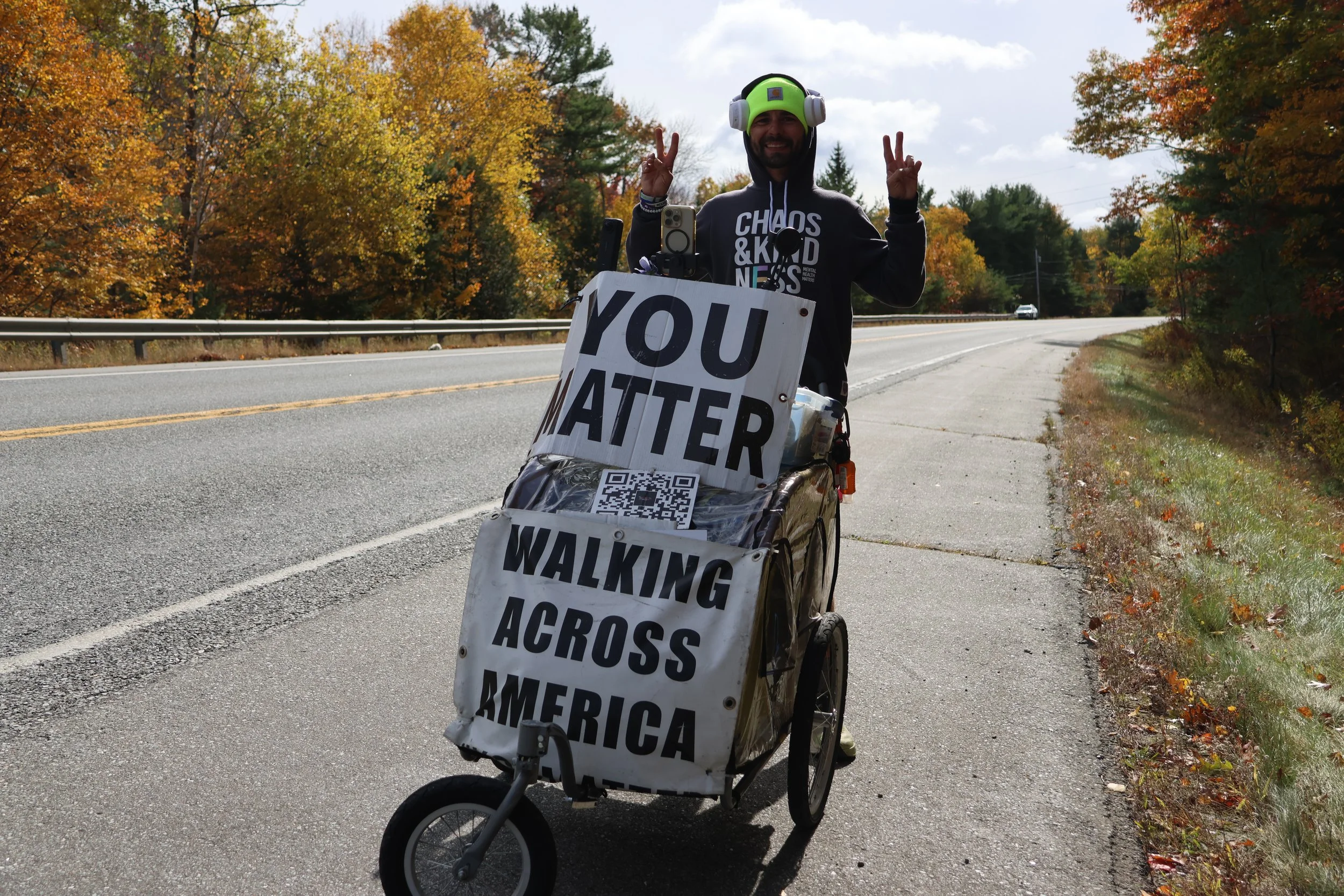 U-TURN: Man to conclude 12,000 mile journey in Maine