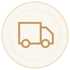 roundel with truck icon