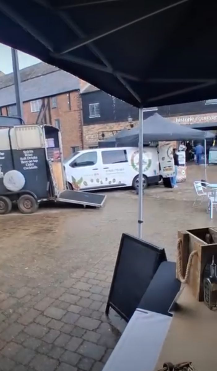 Despite the rain we enjoyed Wilton Market