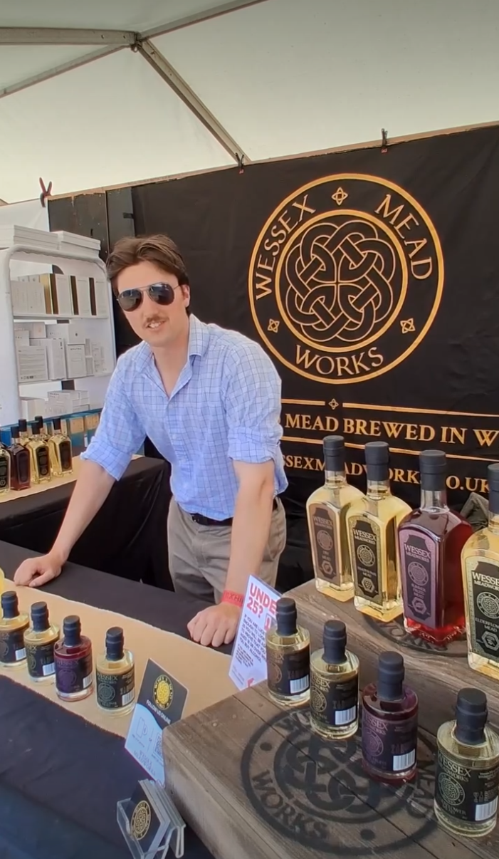We are at the Winchester Foodies Fest.