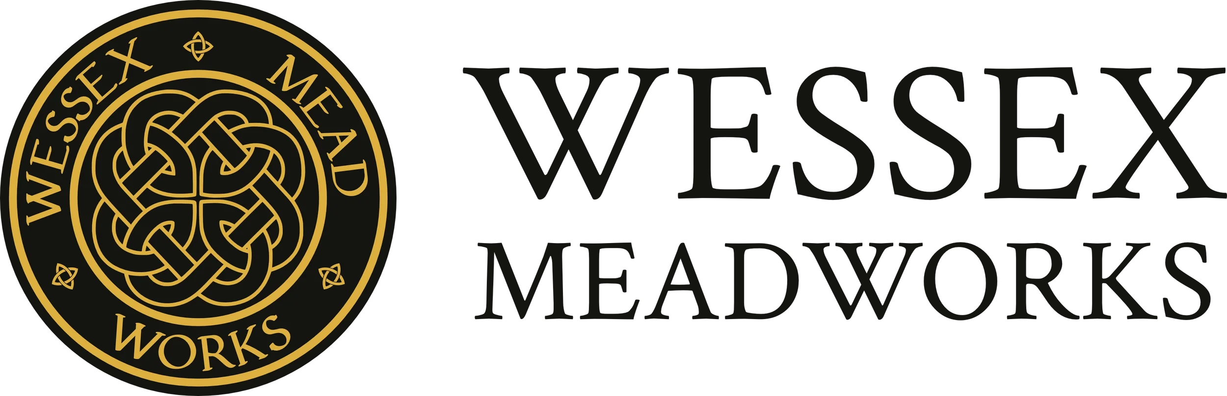 Wessex Meadworks roundel logo and text version of name