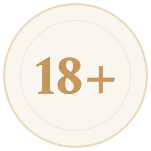 roundel with 18+