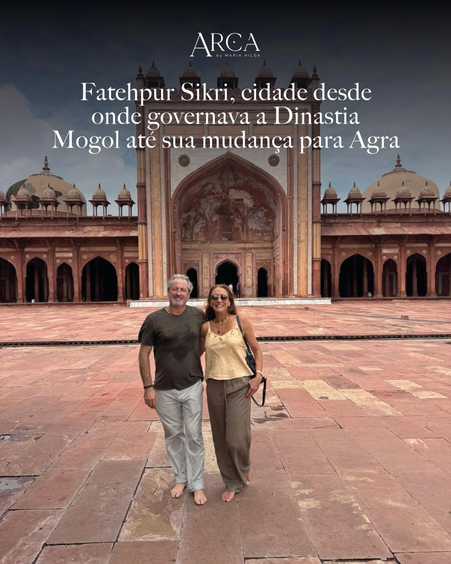 Fatehpur Sikri fica no estado de Uttar Pradesh, na &Iacute;ndia, a cerca de 40 km de Agra.