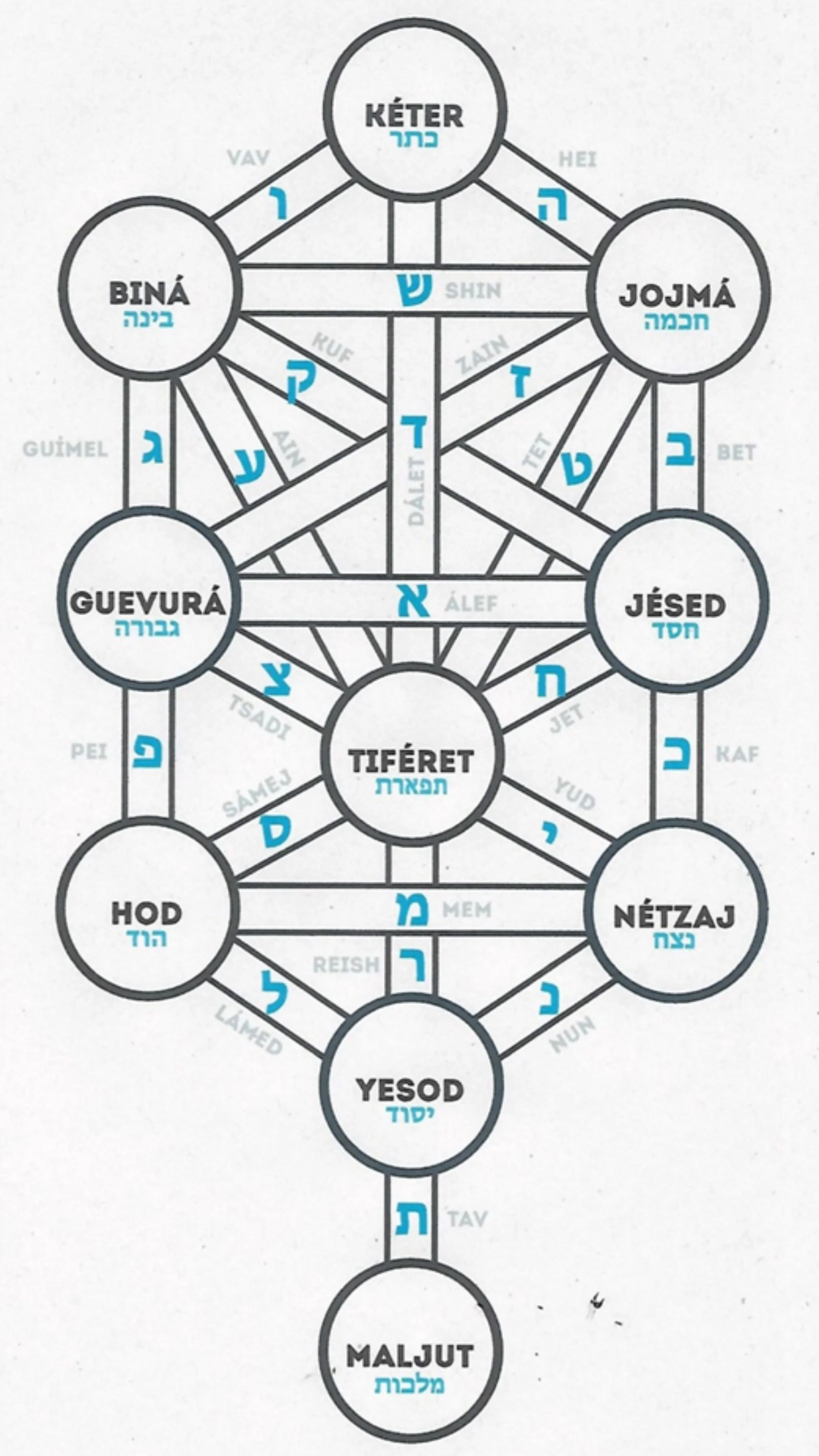Las Sefirot - El árbol de la vida