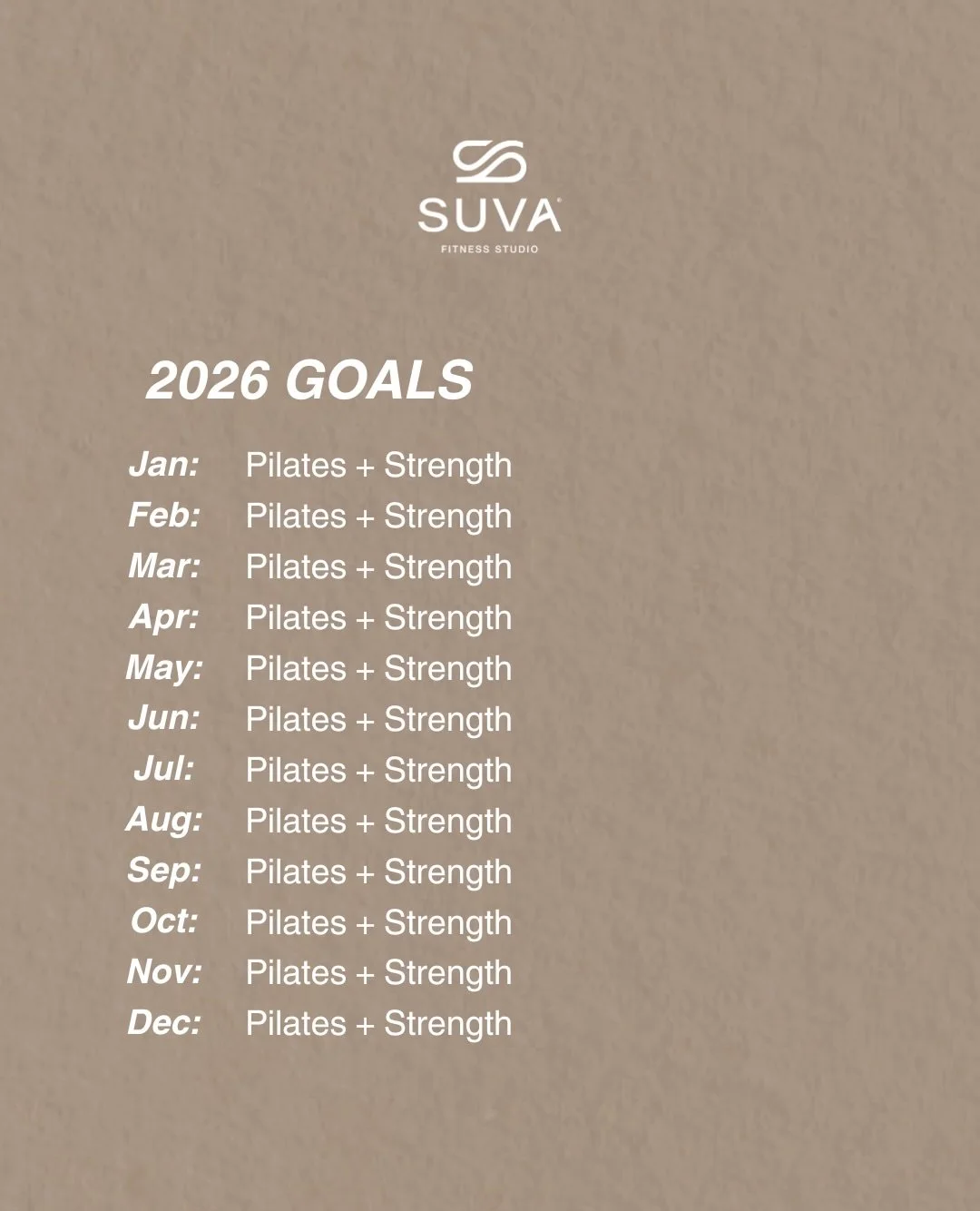 Wrapping up 2025 on a high note and getting ready for a new year of movement, growth, and good energy. 🎊⁠
⁠
See you in 2026!⁠
⁠
#SUVAFitnessStudio ✧ #MoveWithIntention