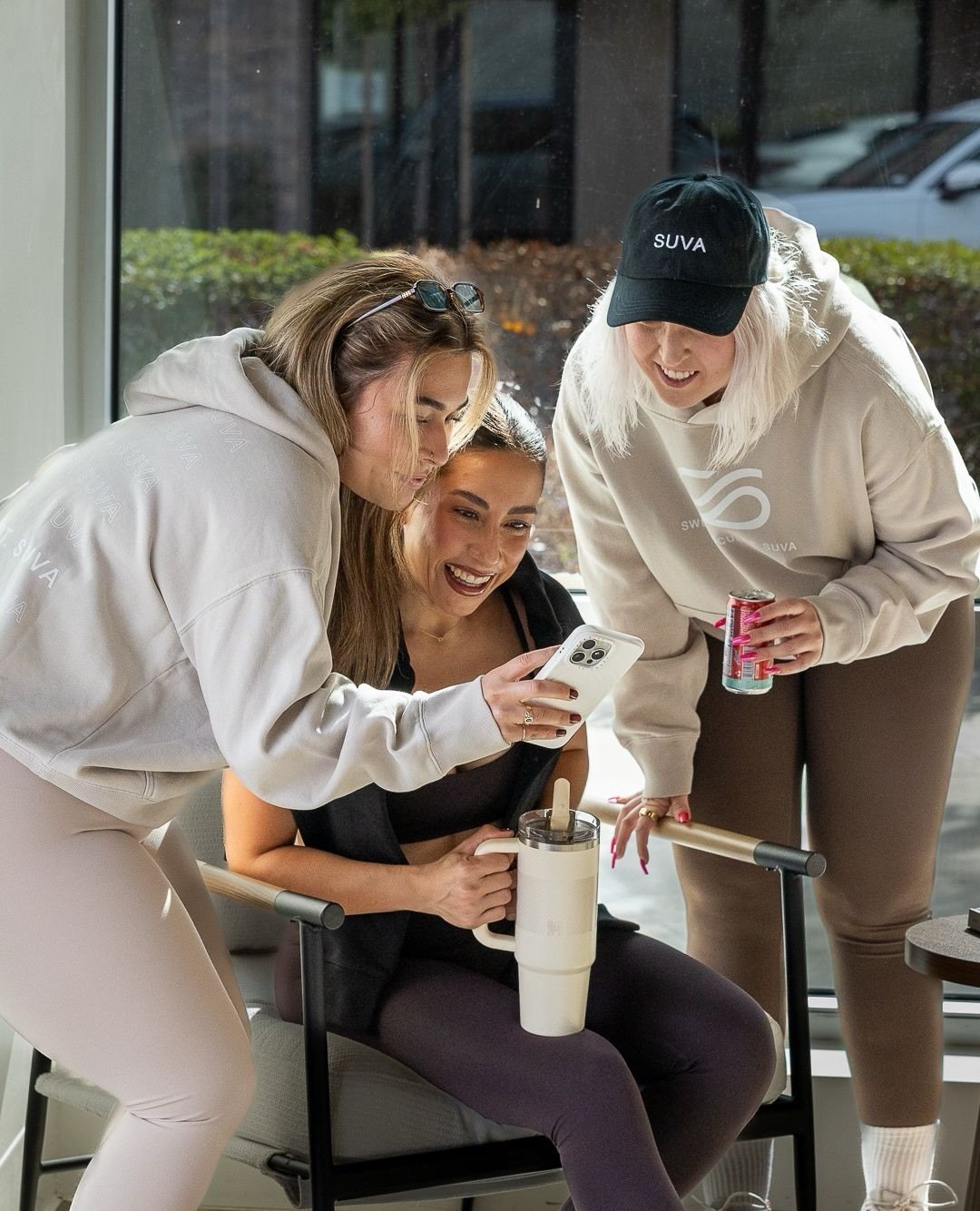 For class. For coffee after.⁠
⁠
Our merch is available in studio. 😌⁠
⁠
#SUVAFitnessStudio ✧ #MoveWithIntention